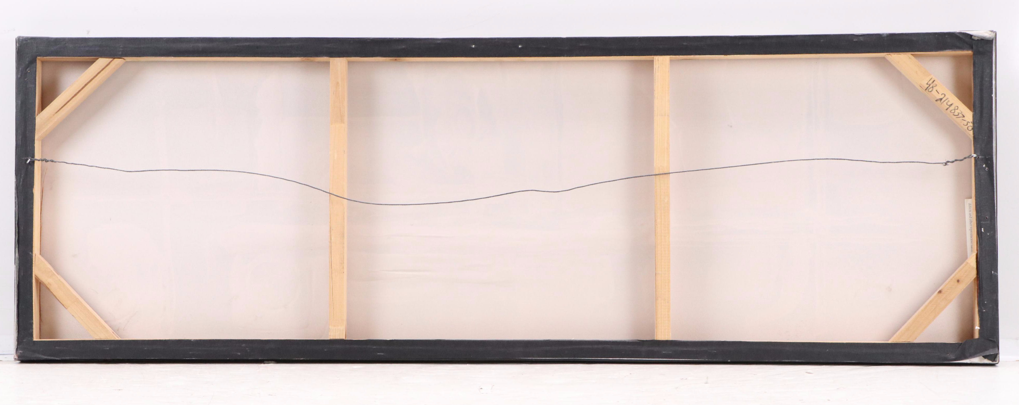 Mixed Media Abstract Painting, 21st Century