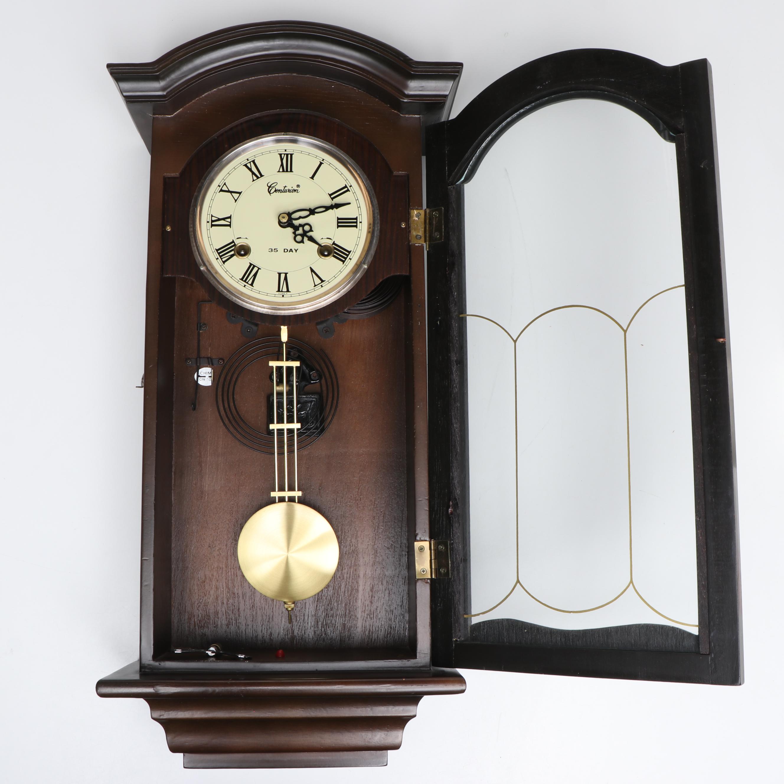 Centurion 35 Day Wooden Wall Clock