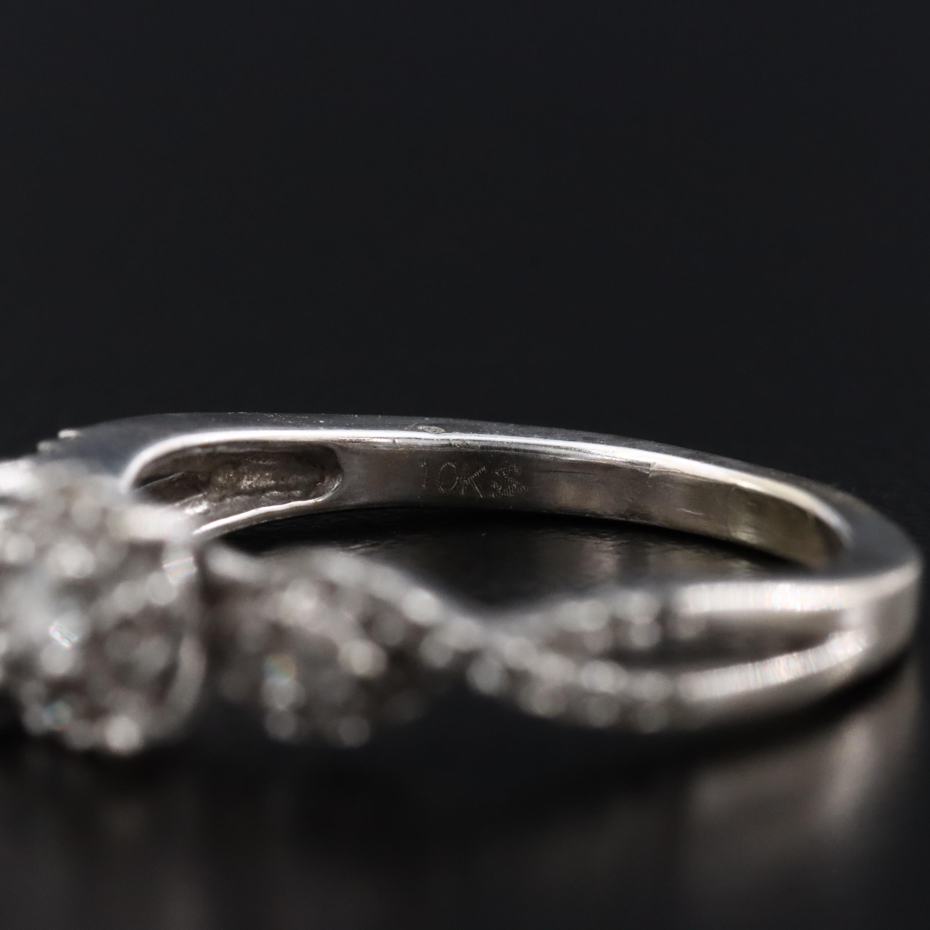 10K 0.19 CTW Diamond Ring