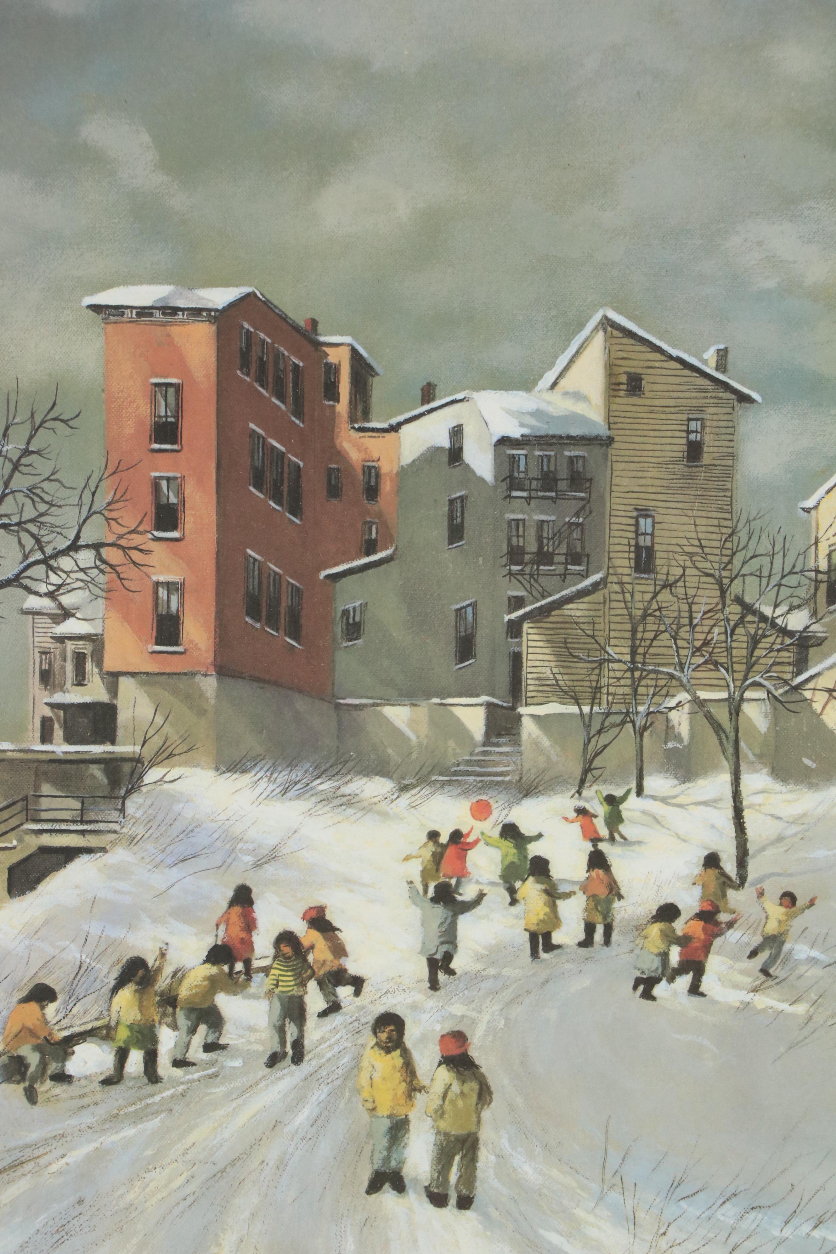 Robert Fabe Offset Lithographs Including "April Day"