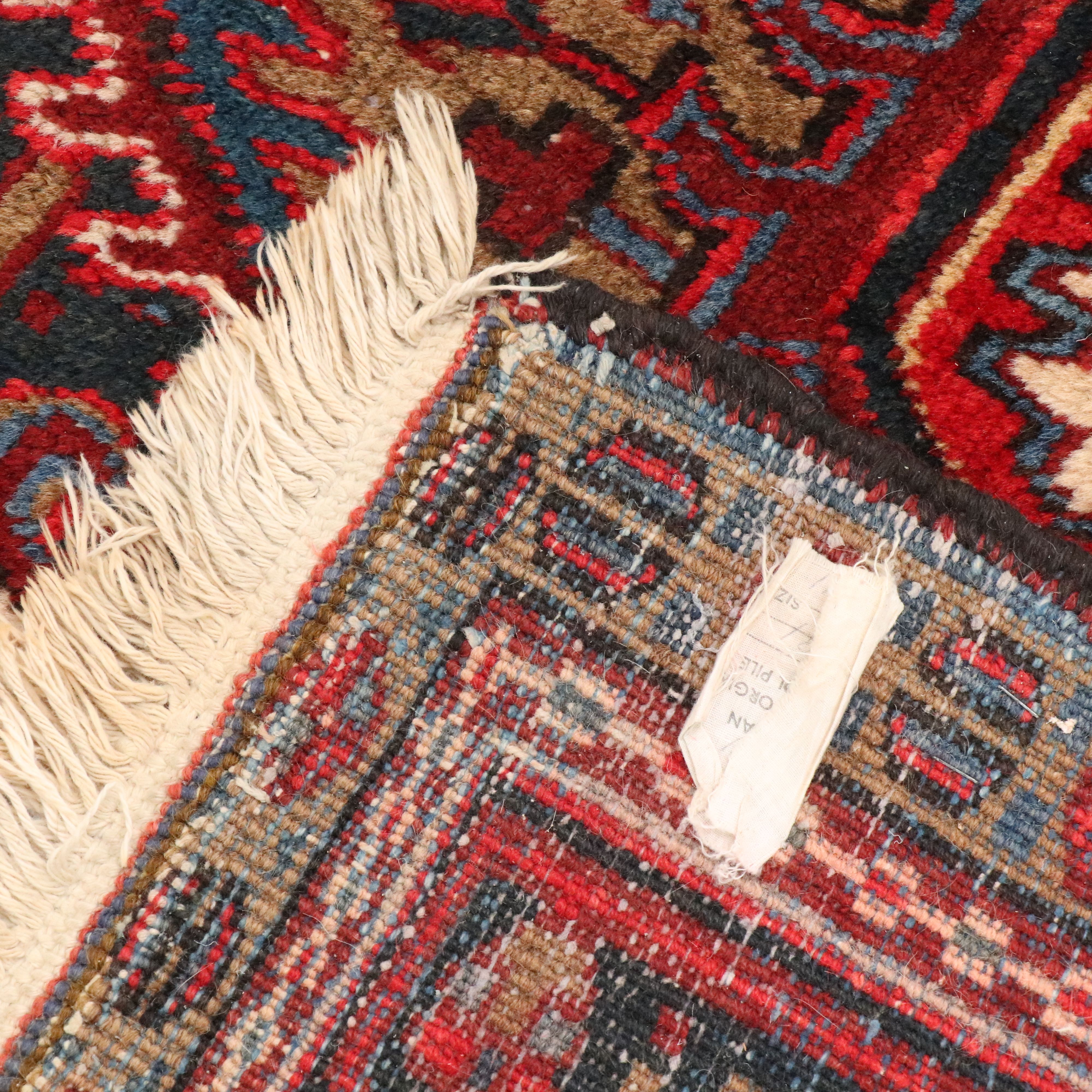 9'10 x 13' Hand-Knotted Persian Heriz Room Sized Rug