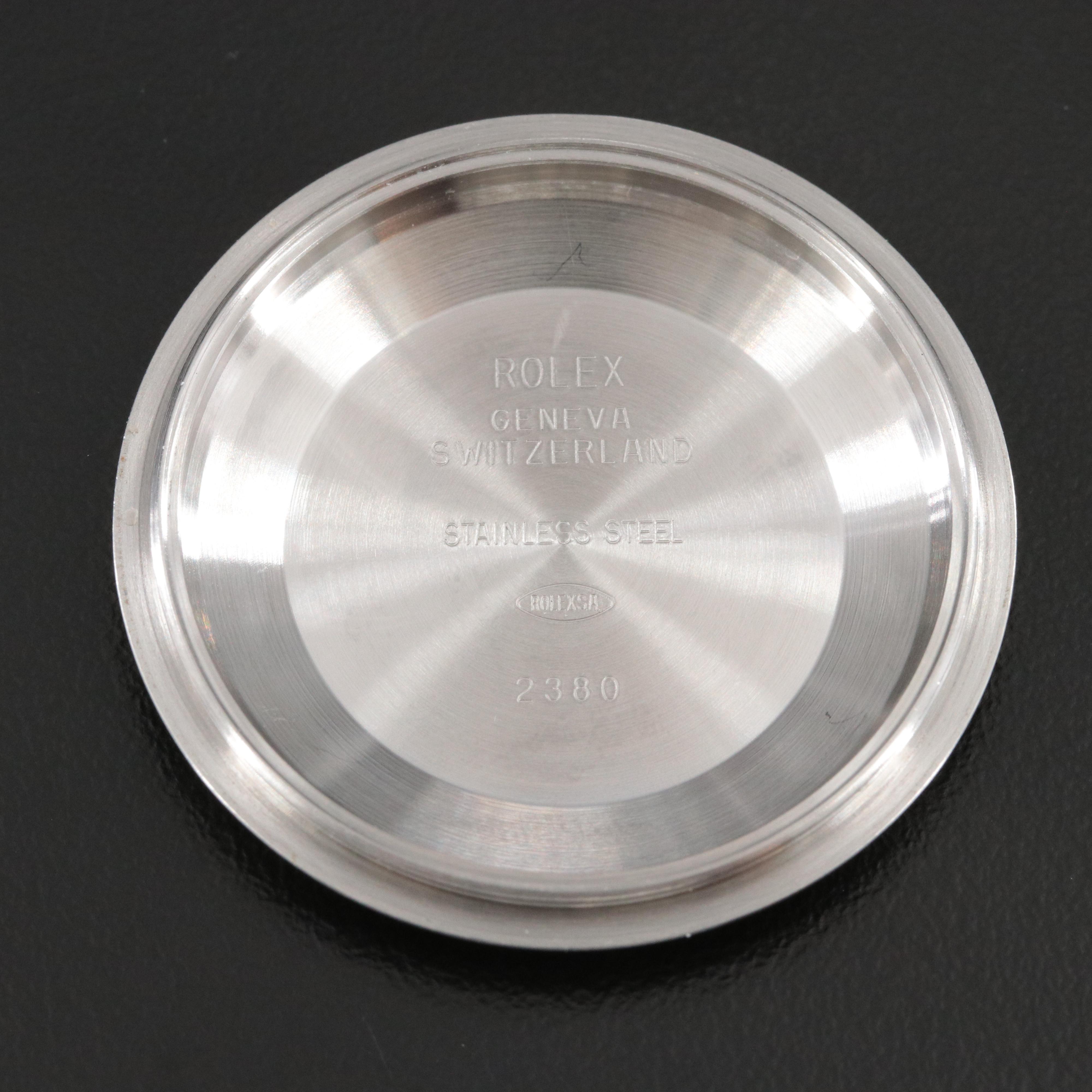 Rolex Milgauss 116400 White Dial Orange Indices and Lightning Bolt Hand Watch