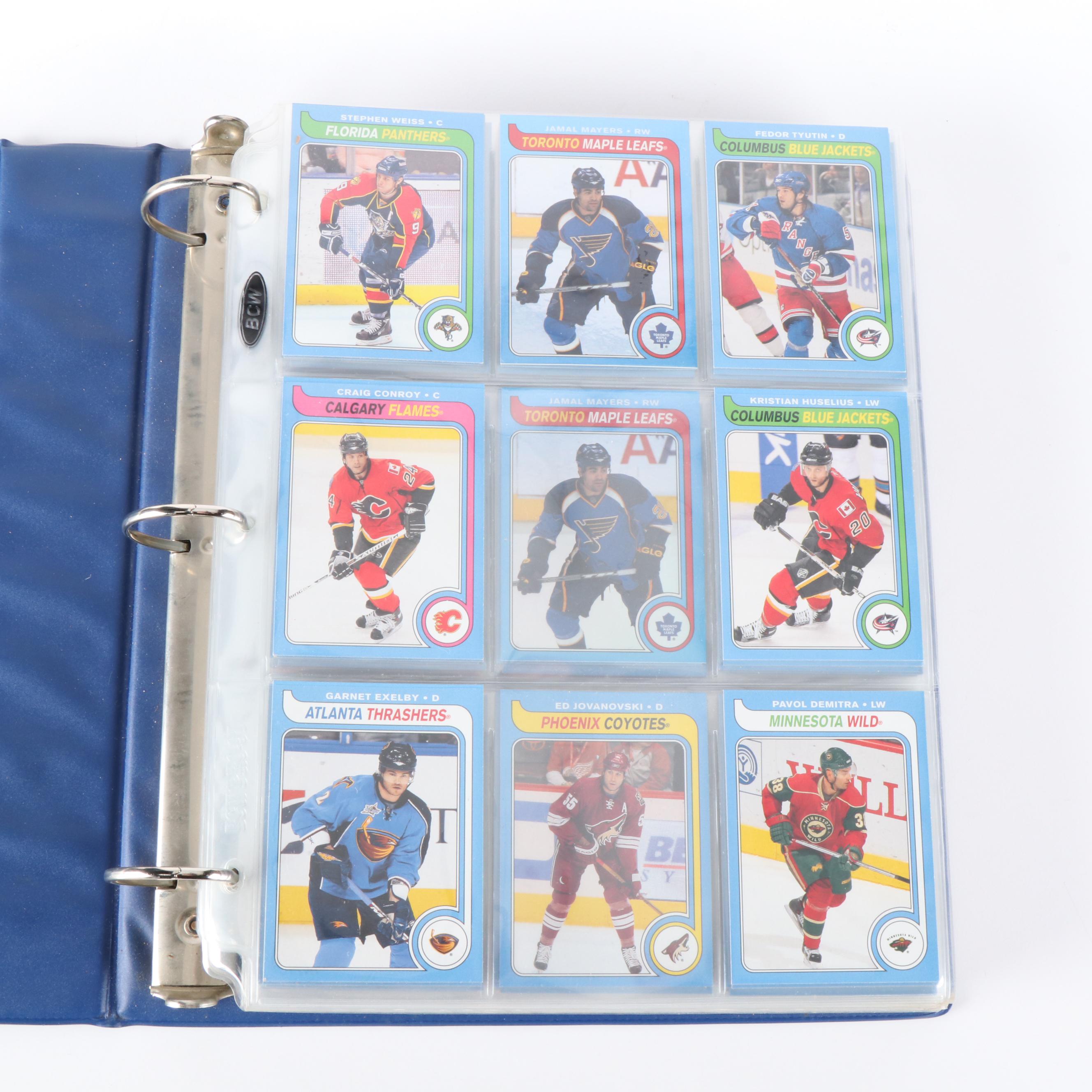 Upper Deck with Other Hockey Cards Featuring Crosby/Ovechkin Rookie Showdown