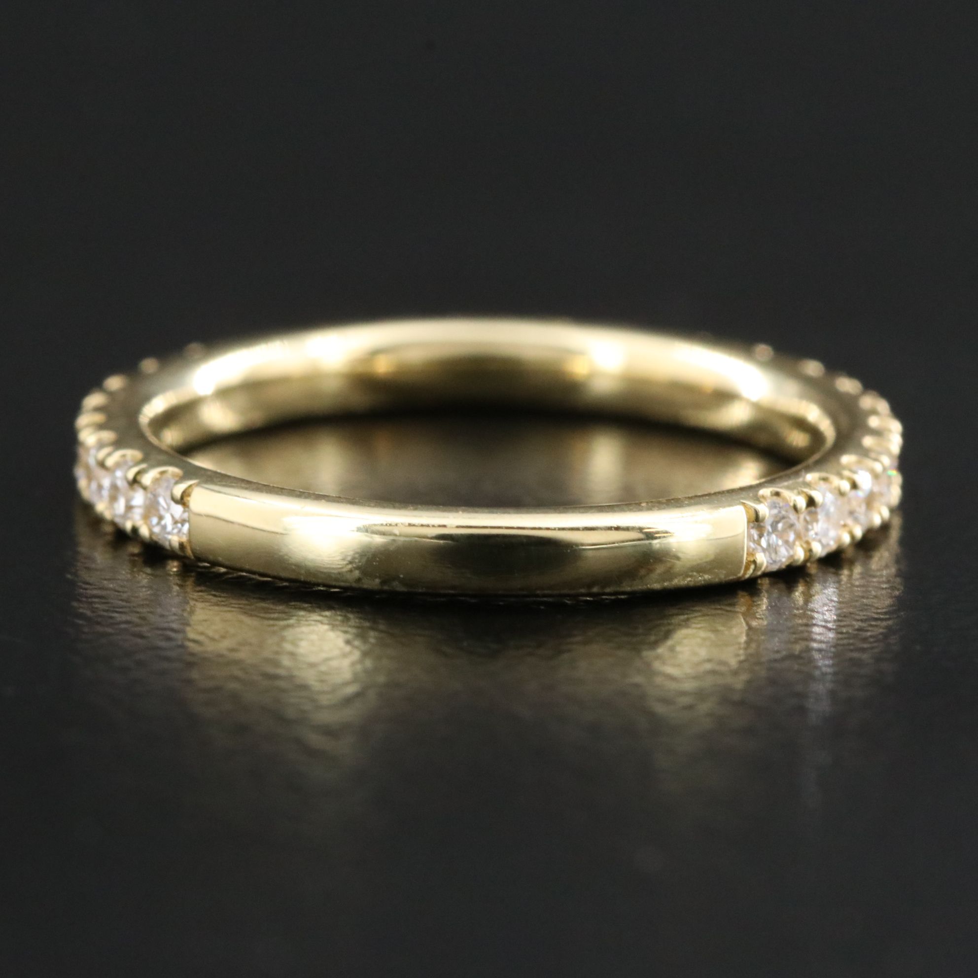 18K 0.56 CTW Lab Grown Diamond Band