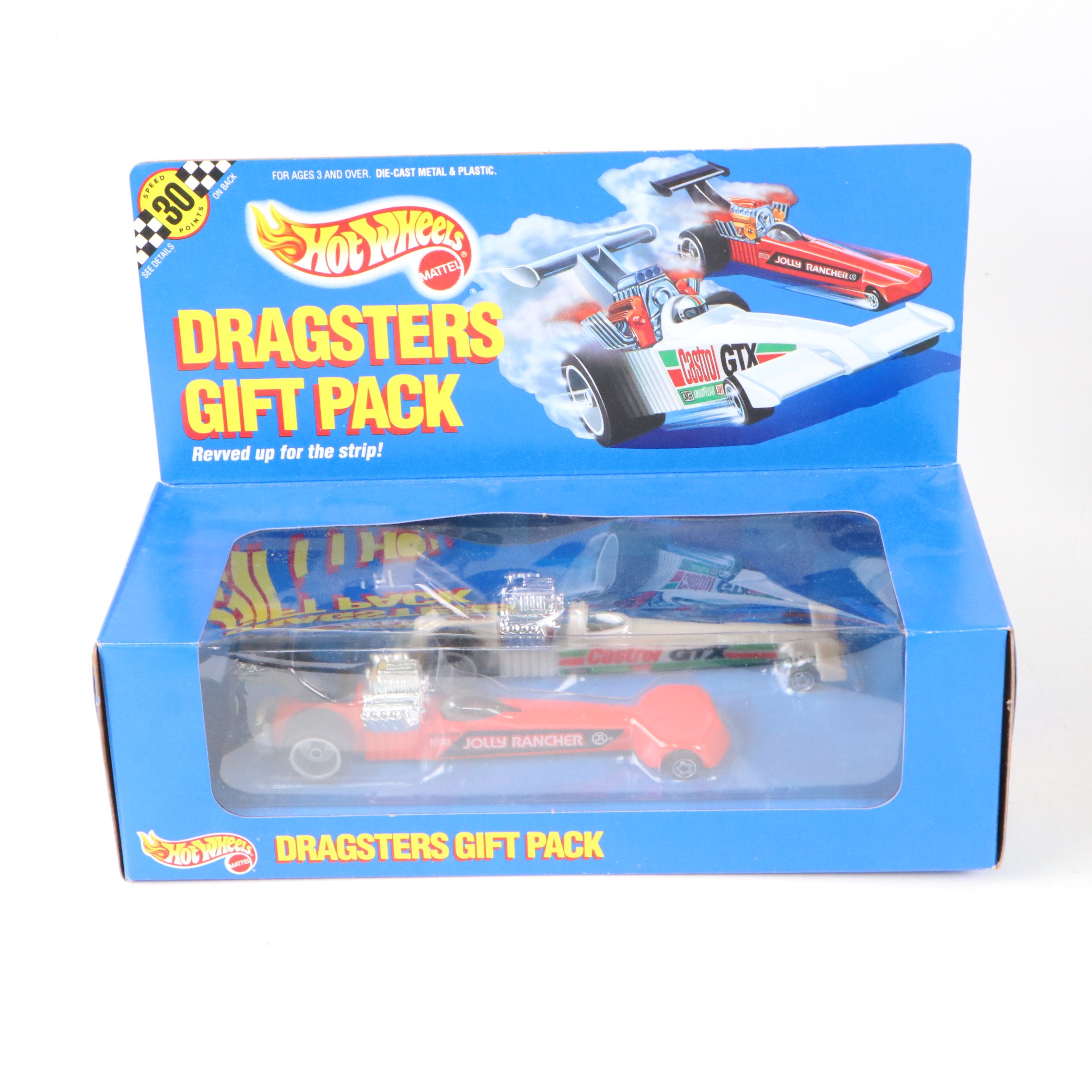 Hot Wheels "Snake," "Mongoose" with Other Toy Cars and Gift Packs, 1990s