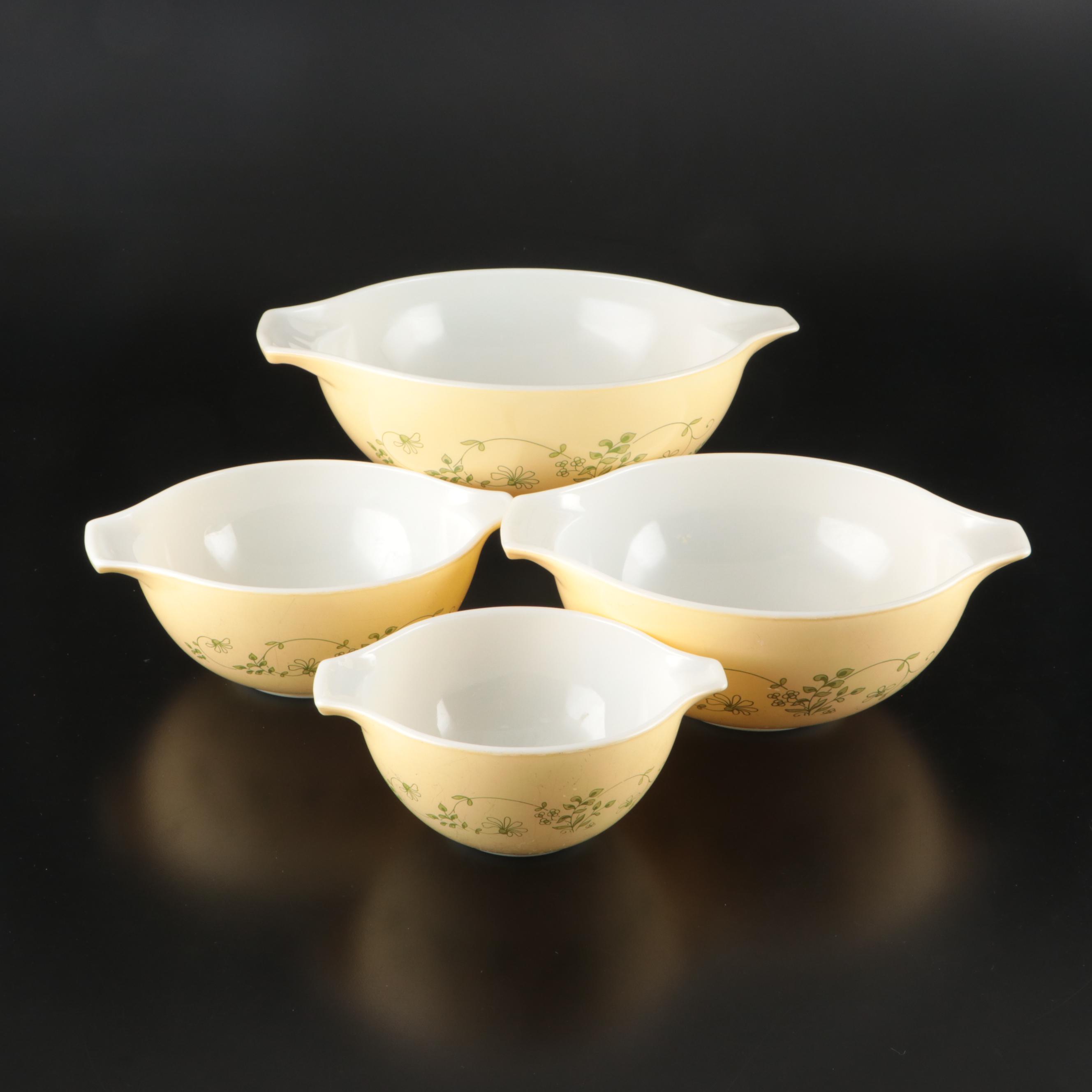 Pyrex "Shenandoah" Cinderella Mixing Bowls