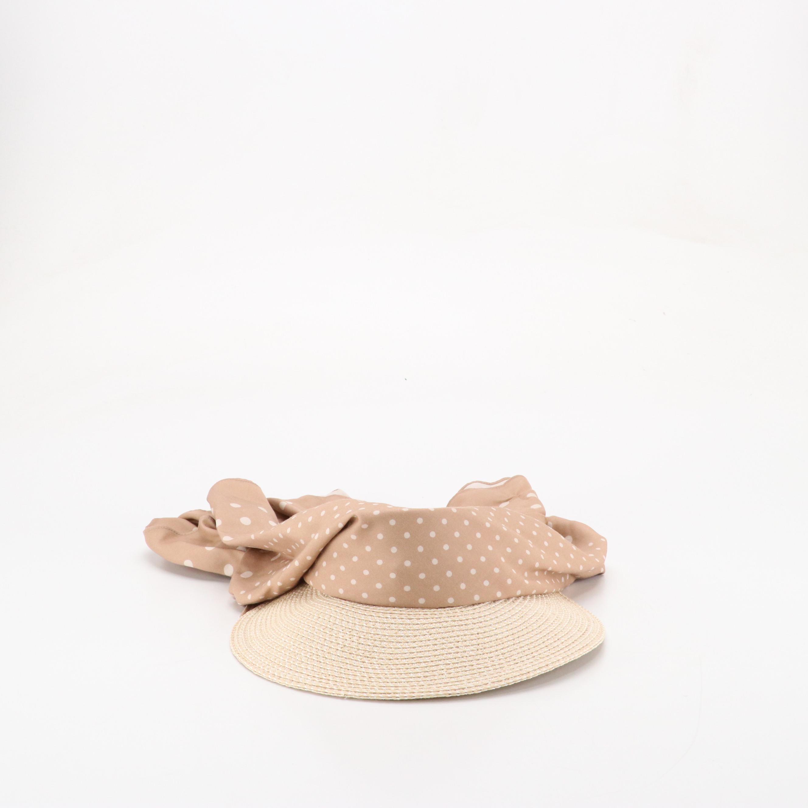 Eric Javits UPF 50 Scarf Visor Sun Hats