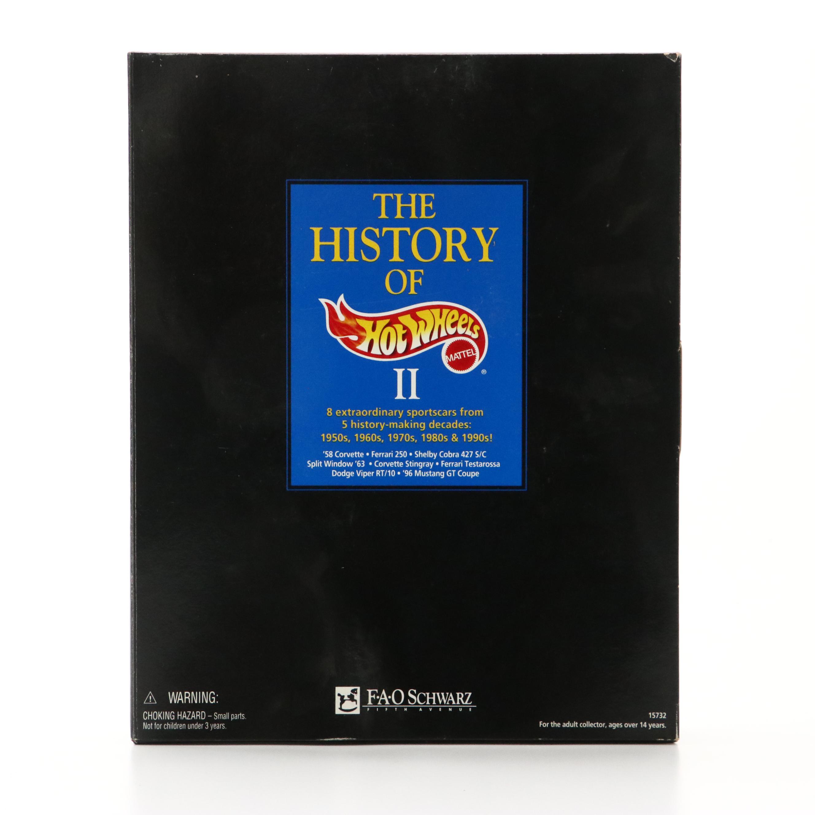 Hot Wheels "The History of Hot Wheels II" Toy Car Set, 1994