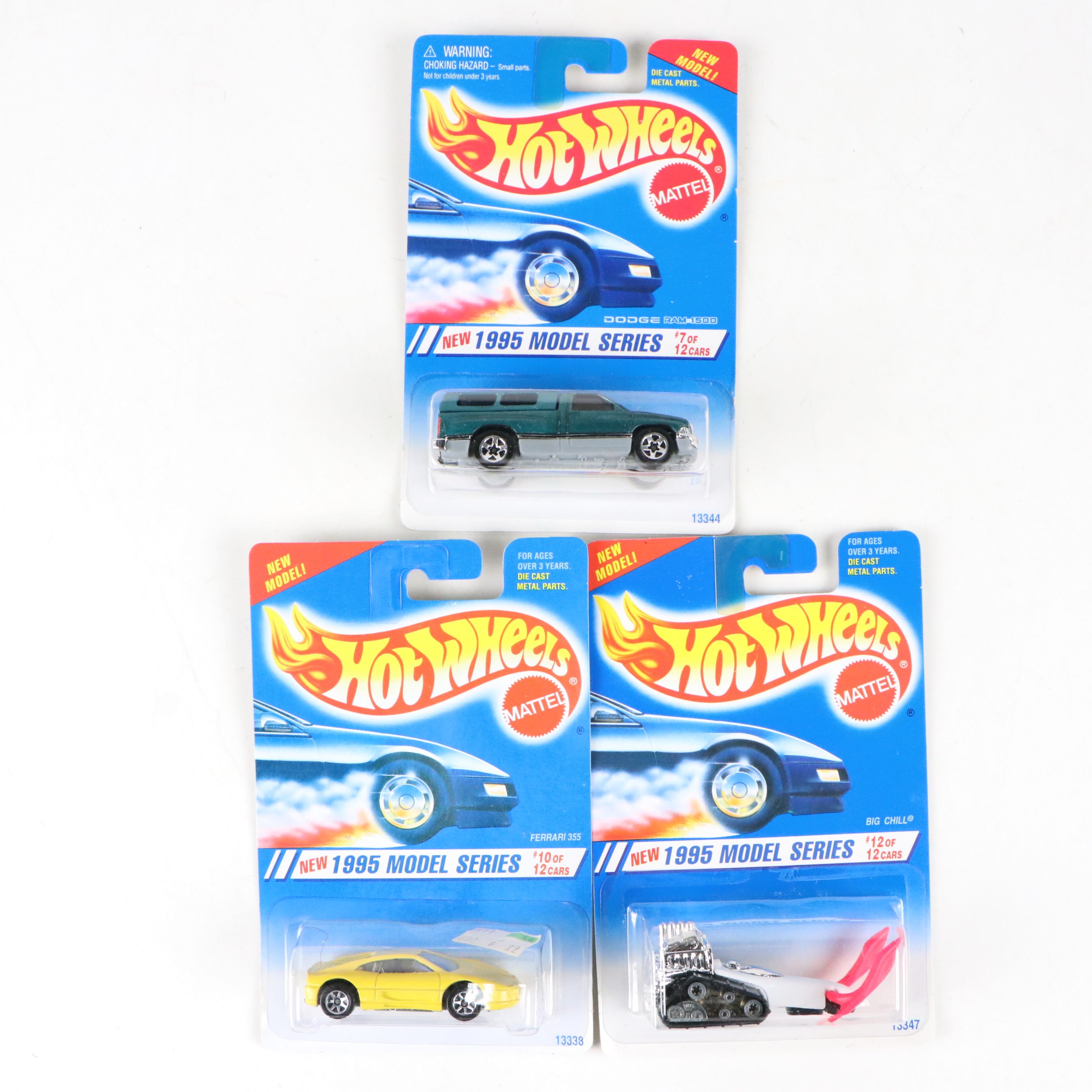 Hot Wheels "Big Chill," "Speed Blaster" and More Toy Cars, 1994–1995