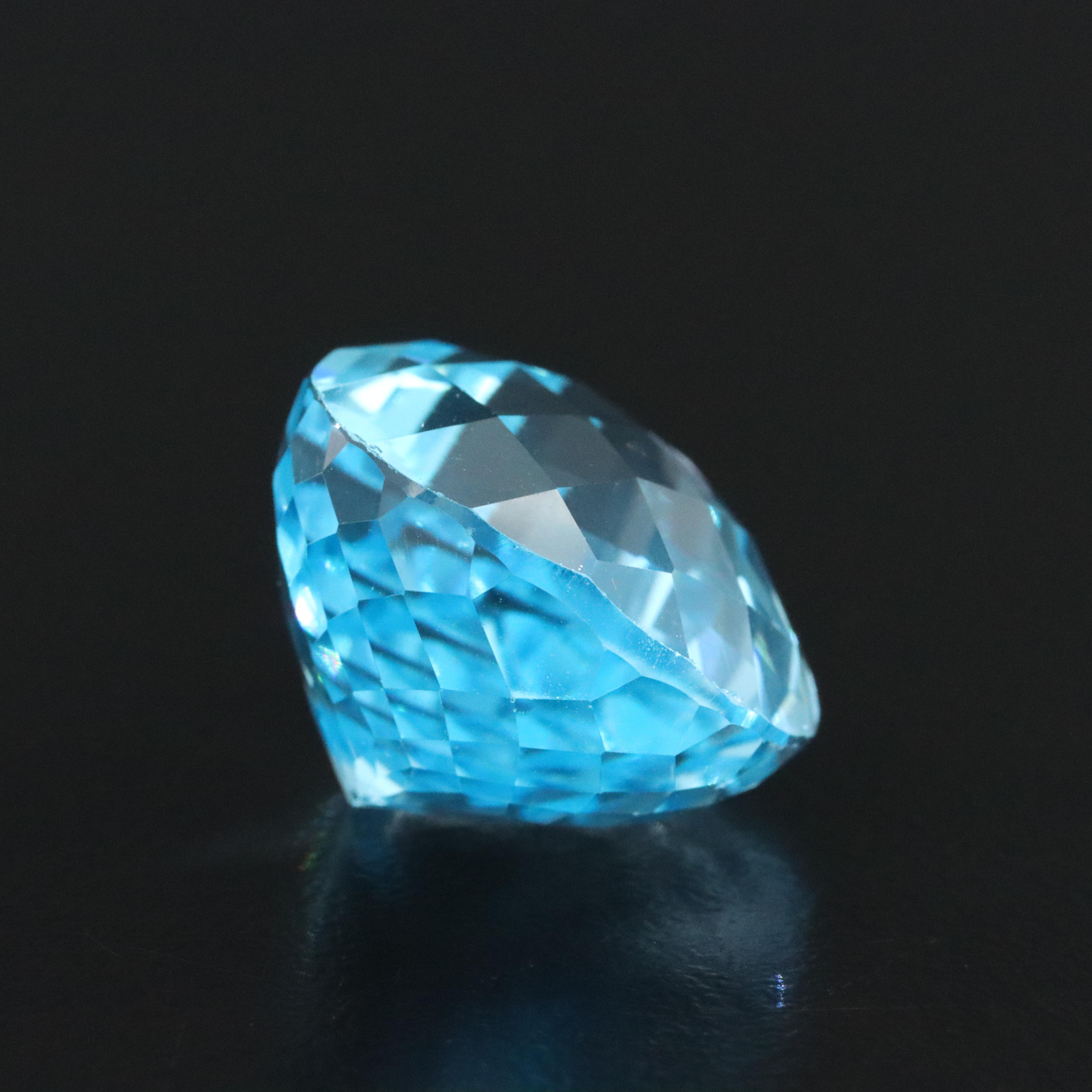 Loose 32.38 CT Blue Topaz