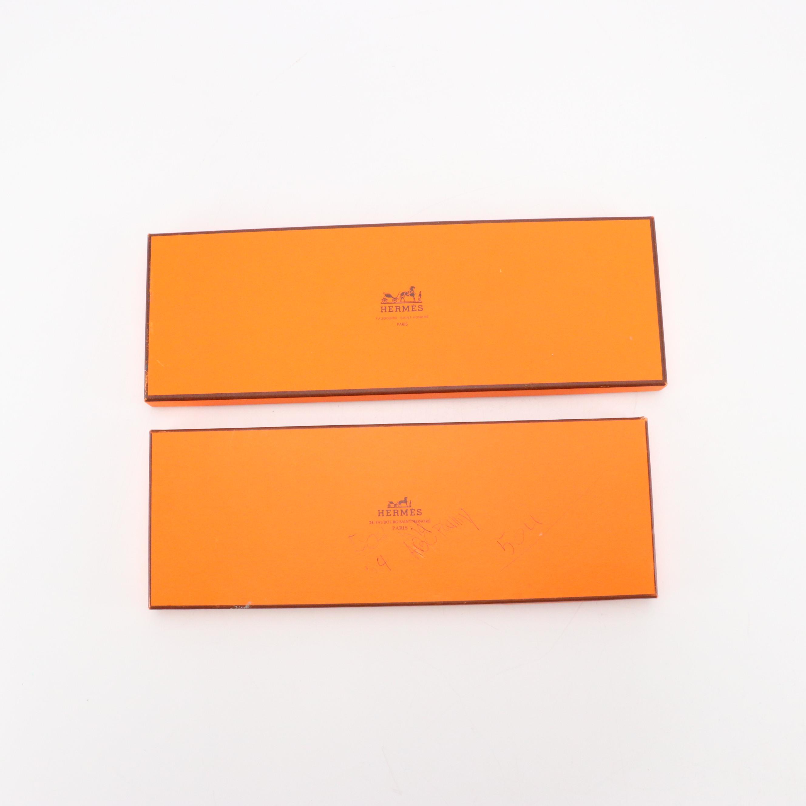 Hermès Retail Packaging, Boxes and Shopping Bags
