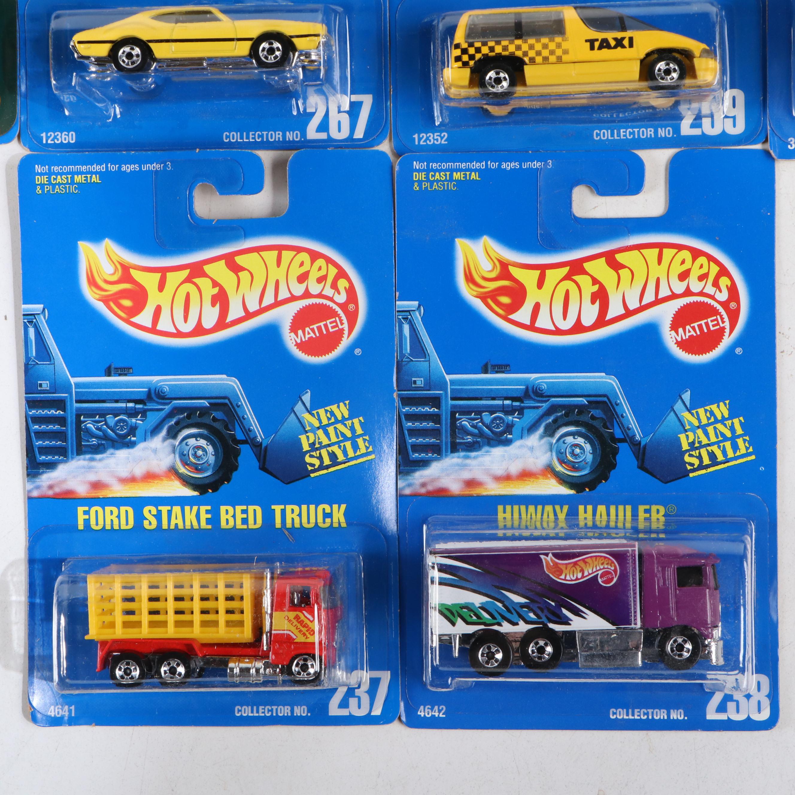 Hot Wheels "Hiway Hauler," "Gulch Stepper" and More Toy Cars, 1991