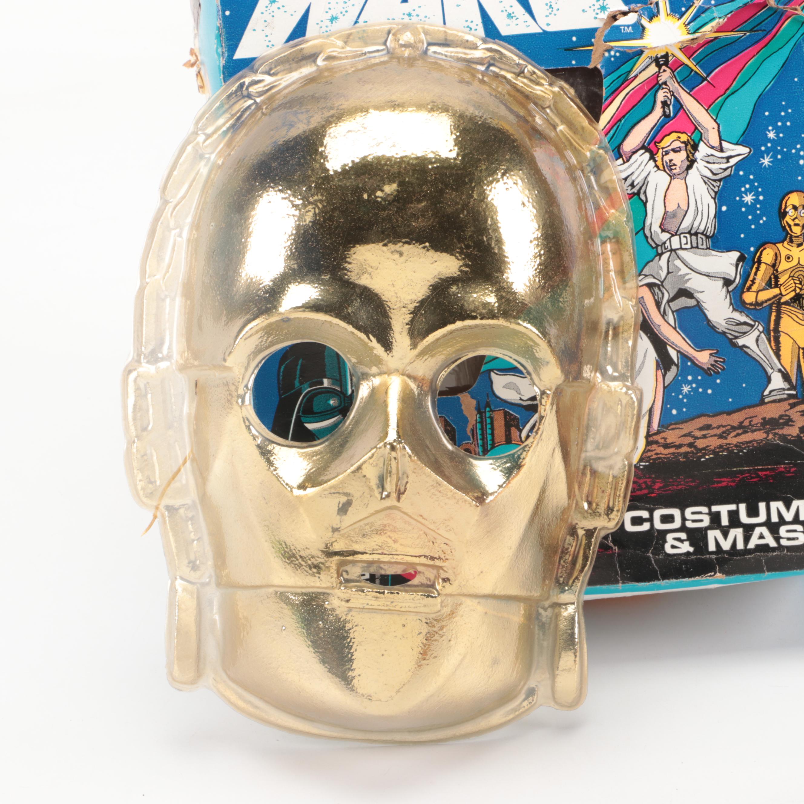 Ben Cooper "Star Wars" C-3PO Child's Costume and Mask, 1977