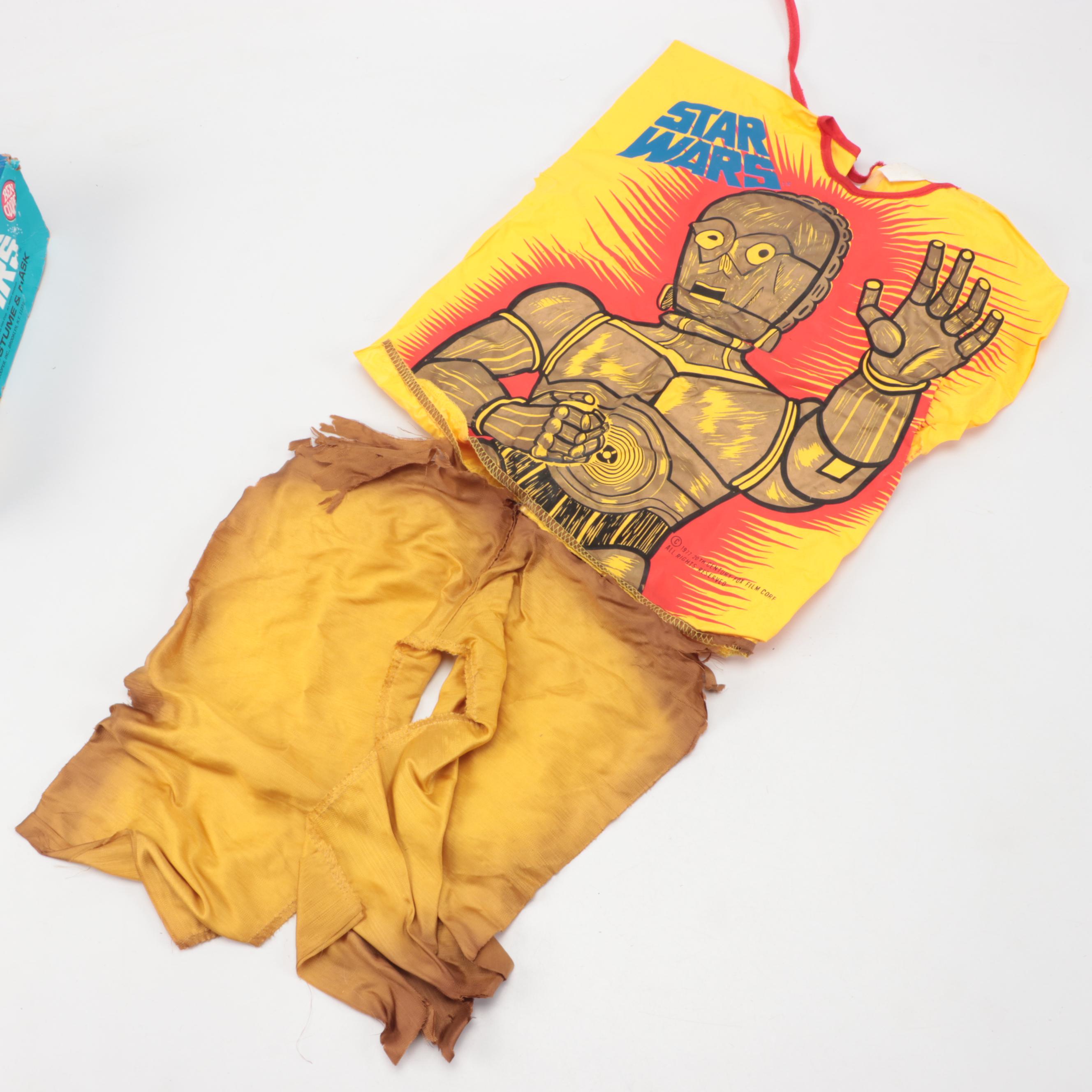 Ben Cooper "Star Wars" C-3PO Child's Costume and Mask, 1977