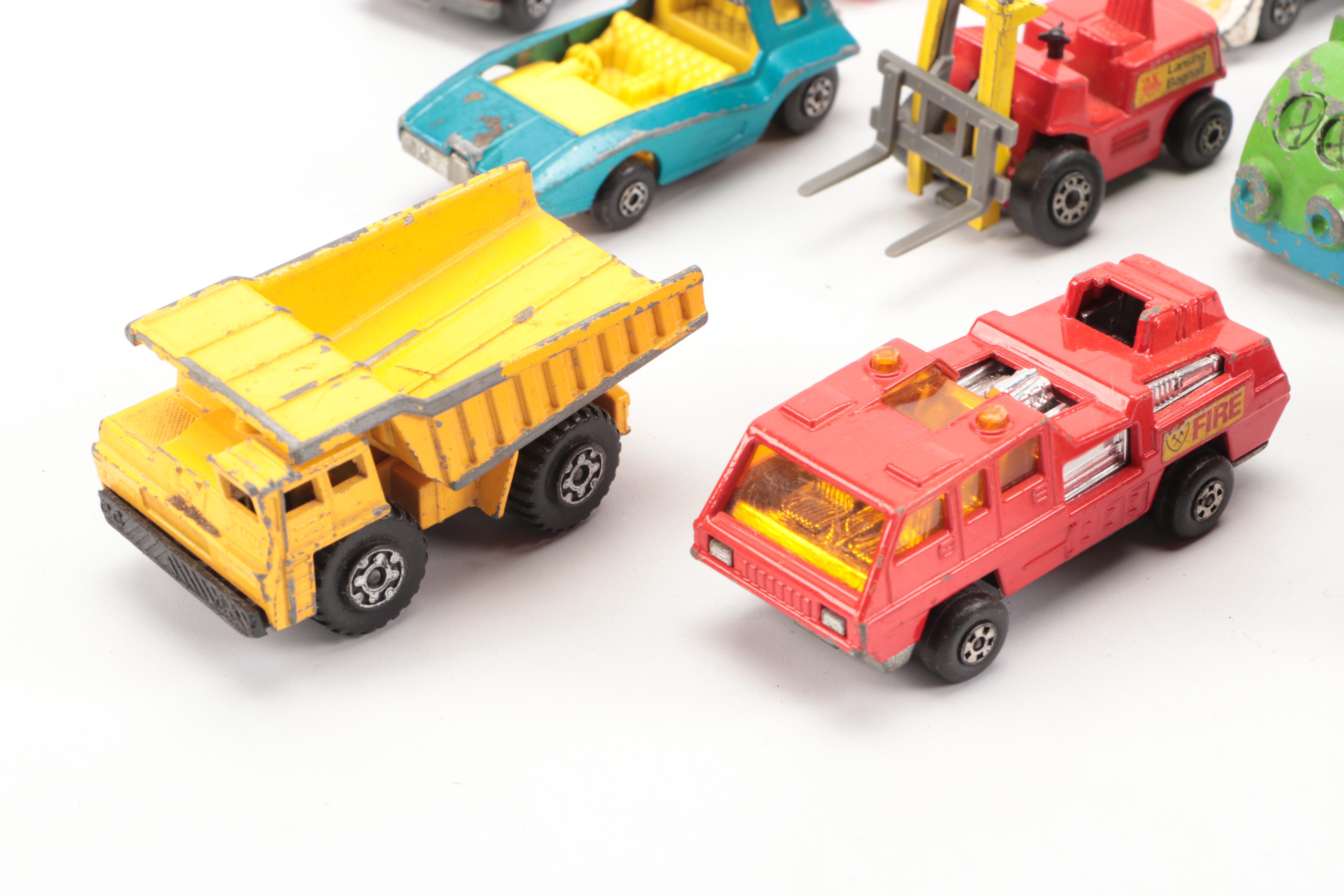 Hot Wheels Super Rally Case with Matchbox and Other Diecast Cars