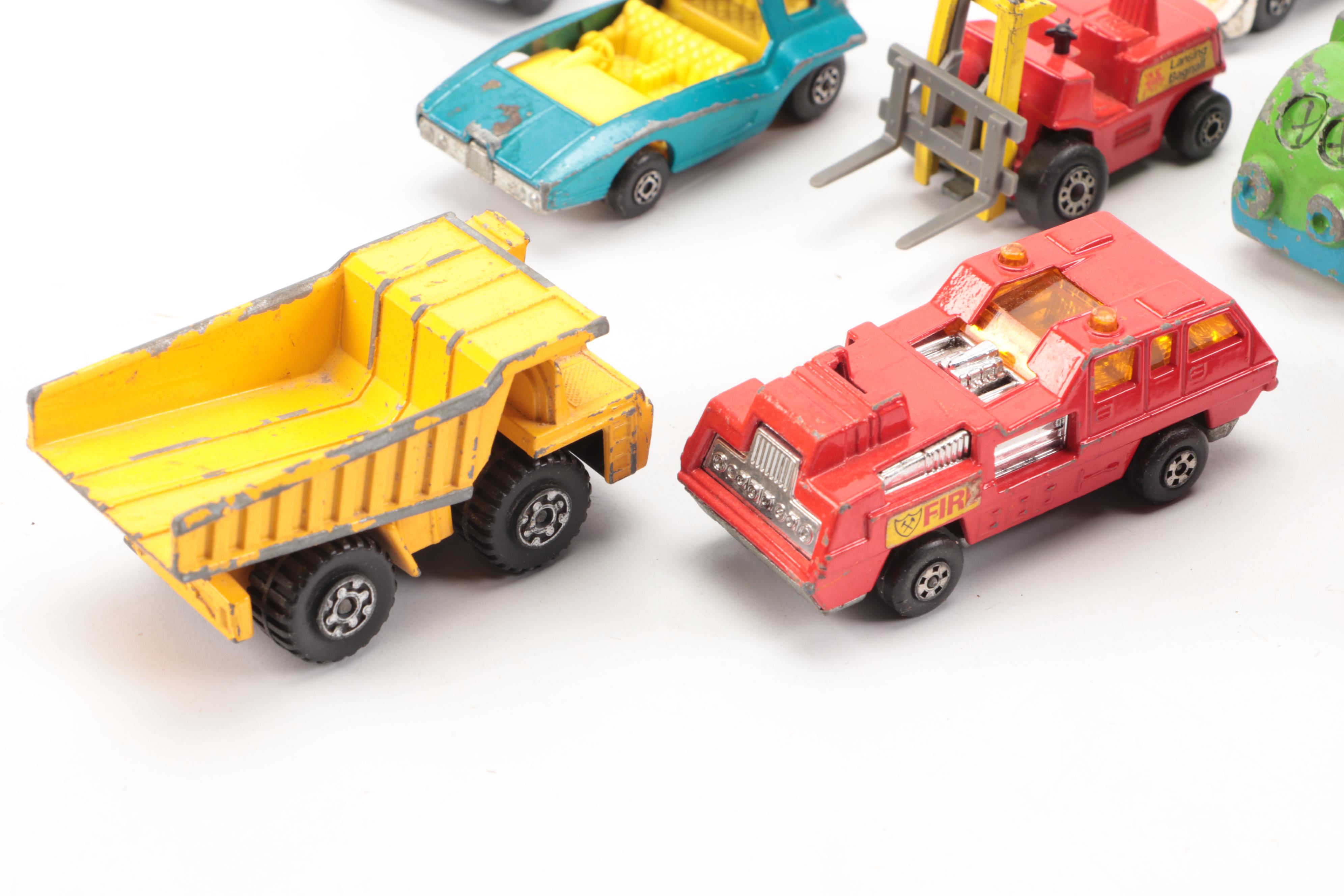 Hot Wheels Super Rally Case with Matchbox and Other Diecast Cars