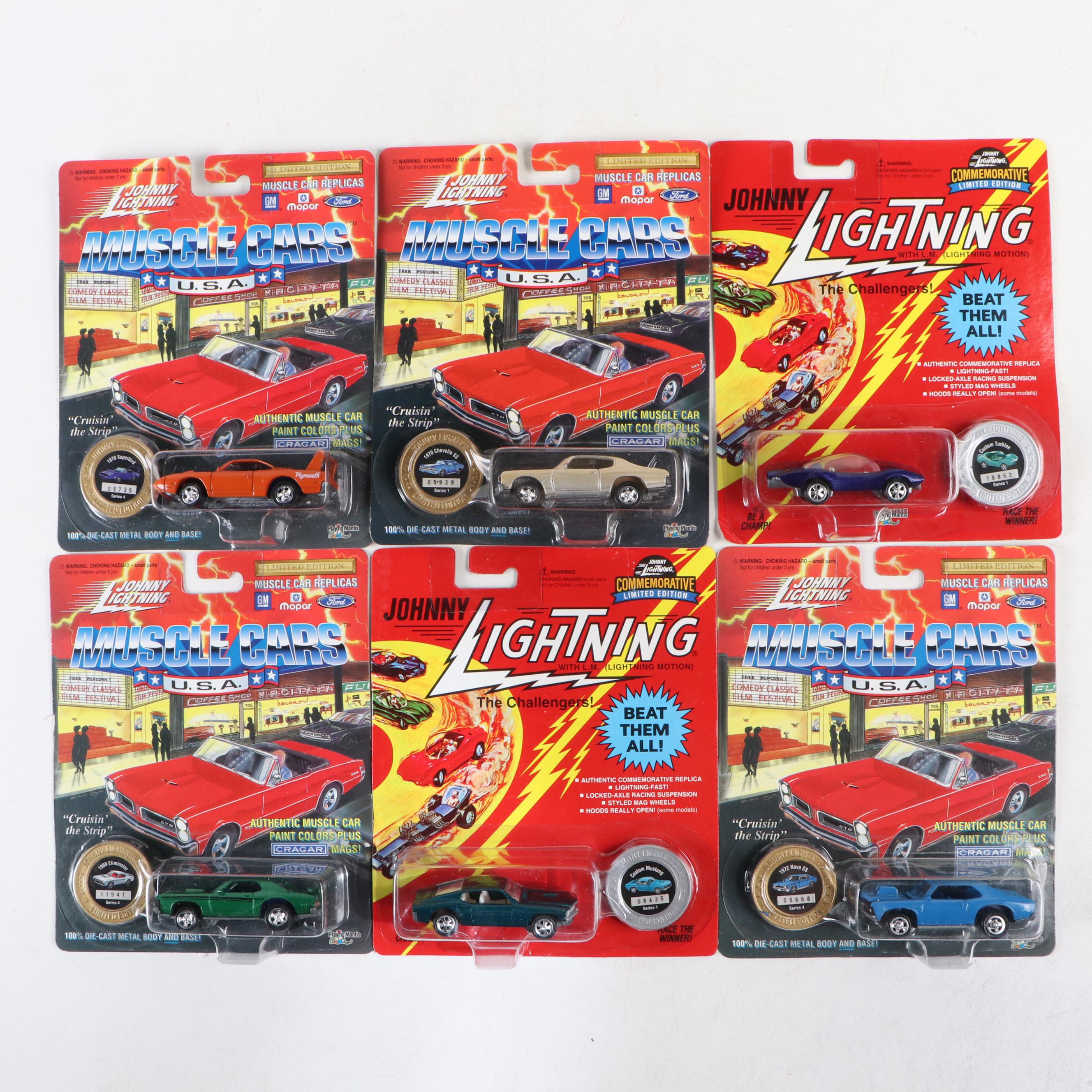 Johnny Lightning El Camino, 1970 Chevelle SS and More Diecast Cars, 1990s