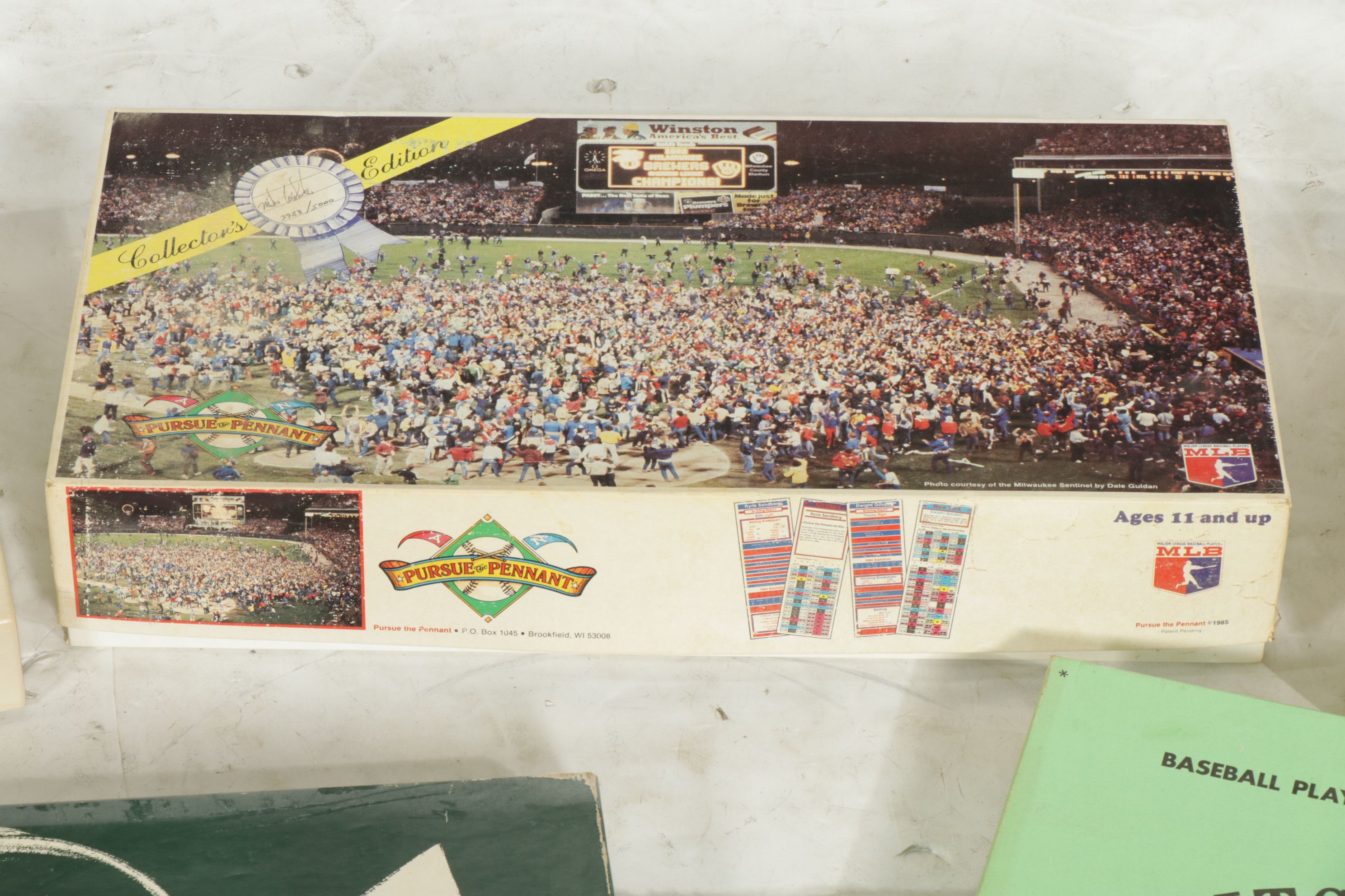 Button Baseball, Pursue of Pennants, and Other Vintage Baseball Board Games