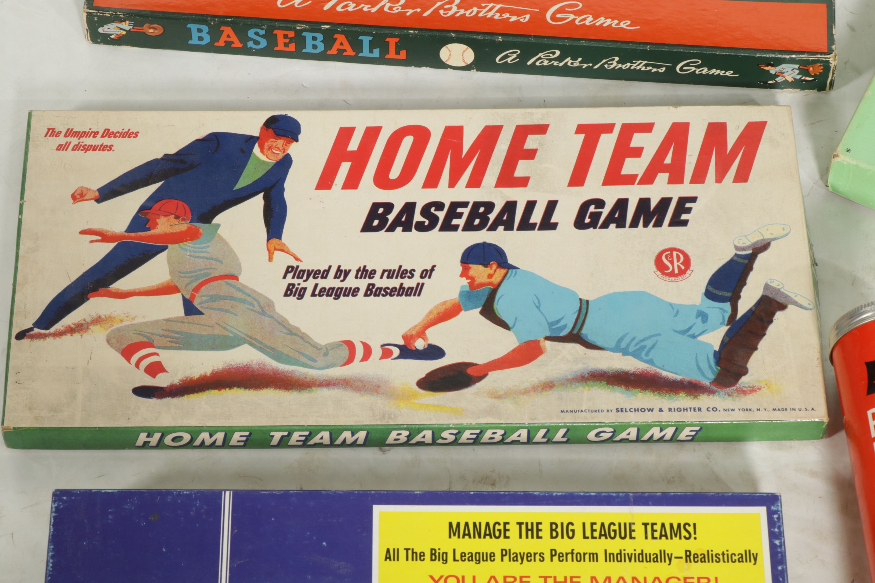 Button Baseball, Pursue of Pennants, and Other Vintage Baseball Board Games