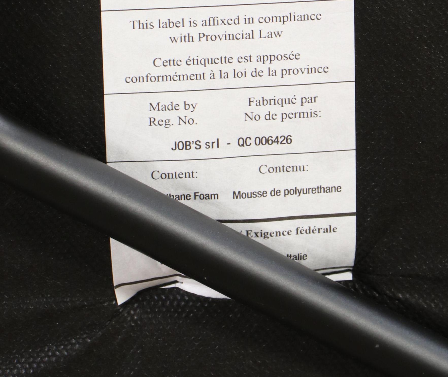 Set of Three CB2 Modern Upholstered Barstools