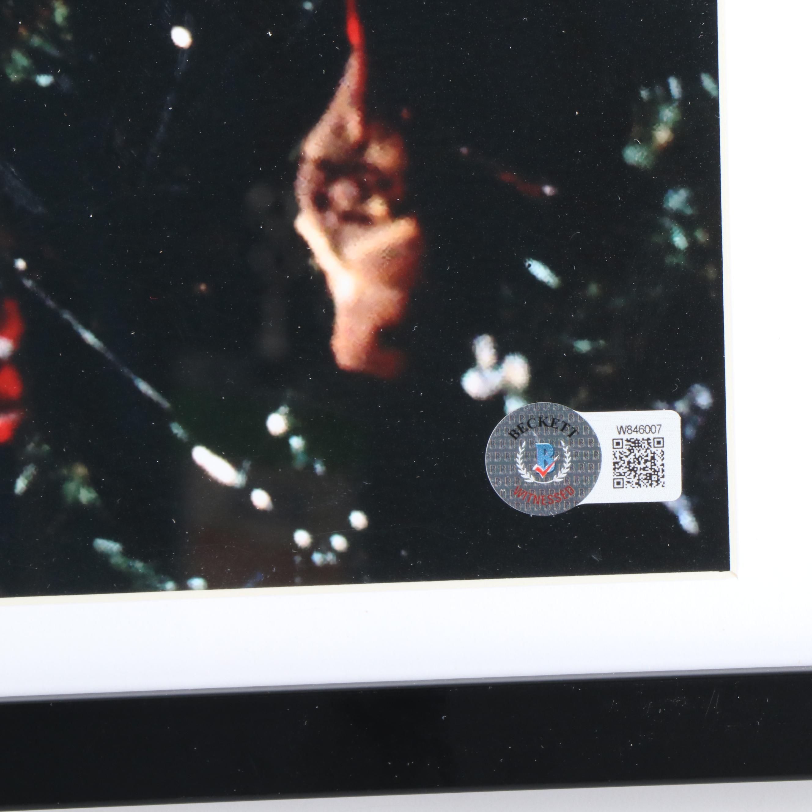 Chevy Chase Signed “Christmas Vacation” Movie Print in Matted Frame, Beckett