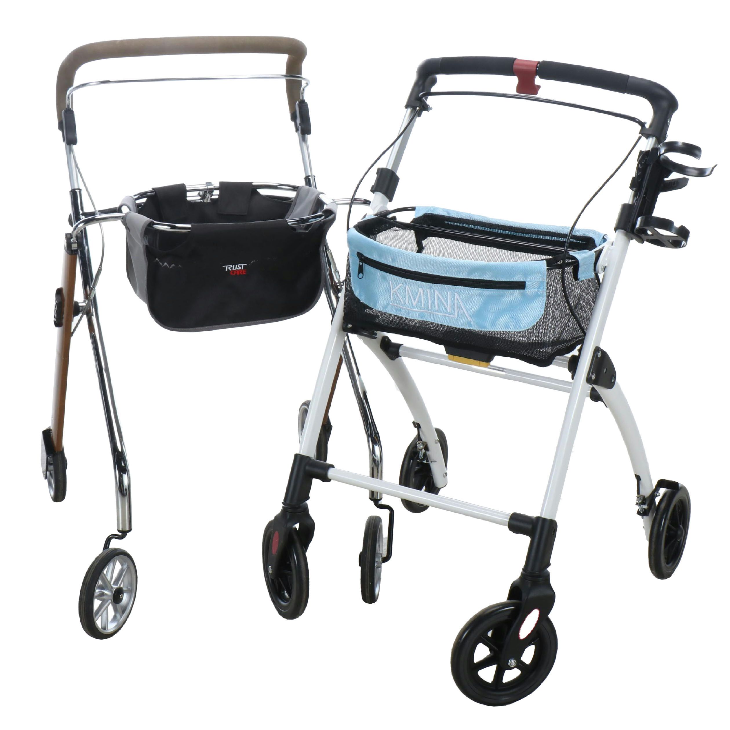 Trust Care and Kmina Indoor Rollators
