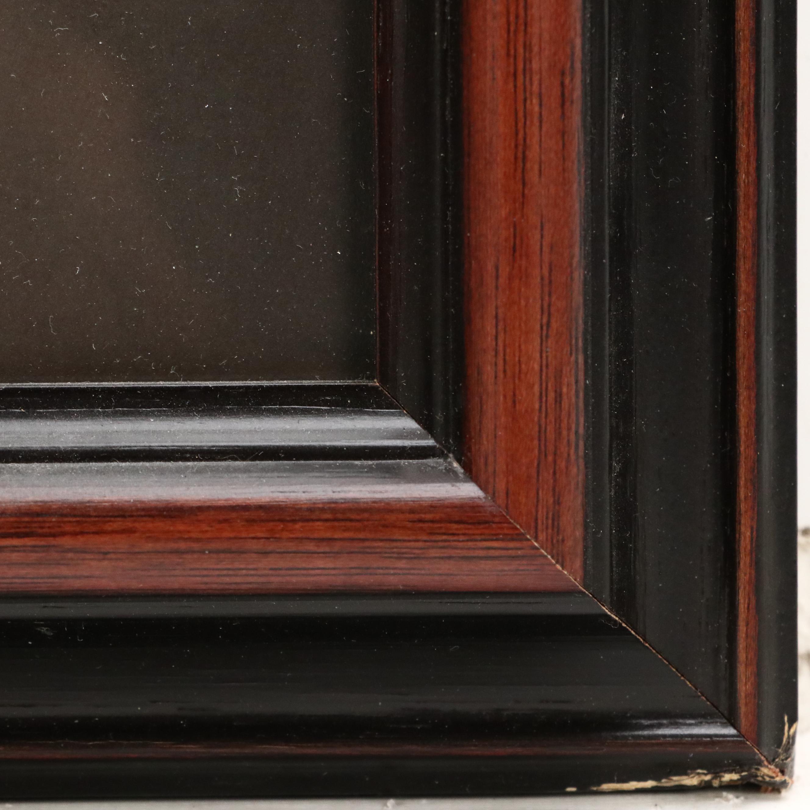 J. Miles Wolf Color Photograph of Nocturne Cincinnati Skyline, 2002