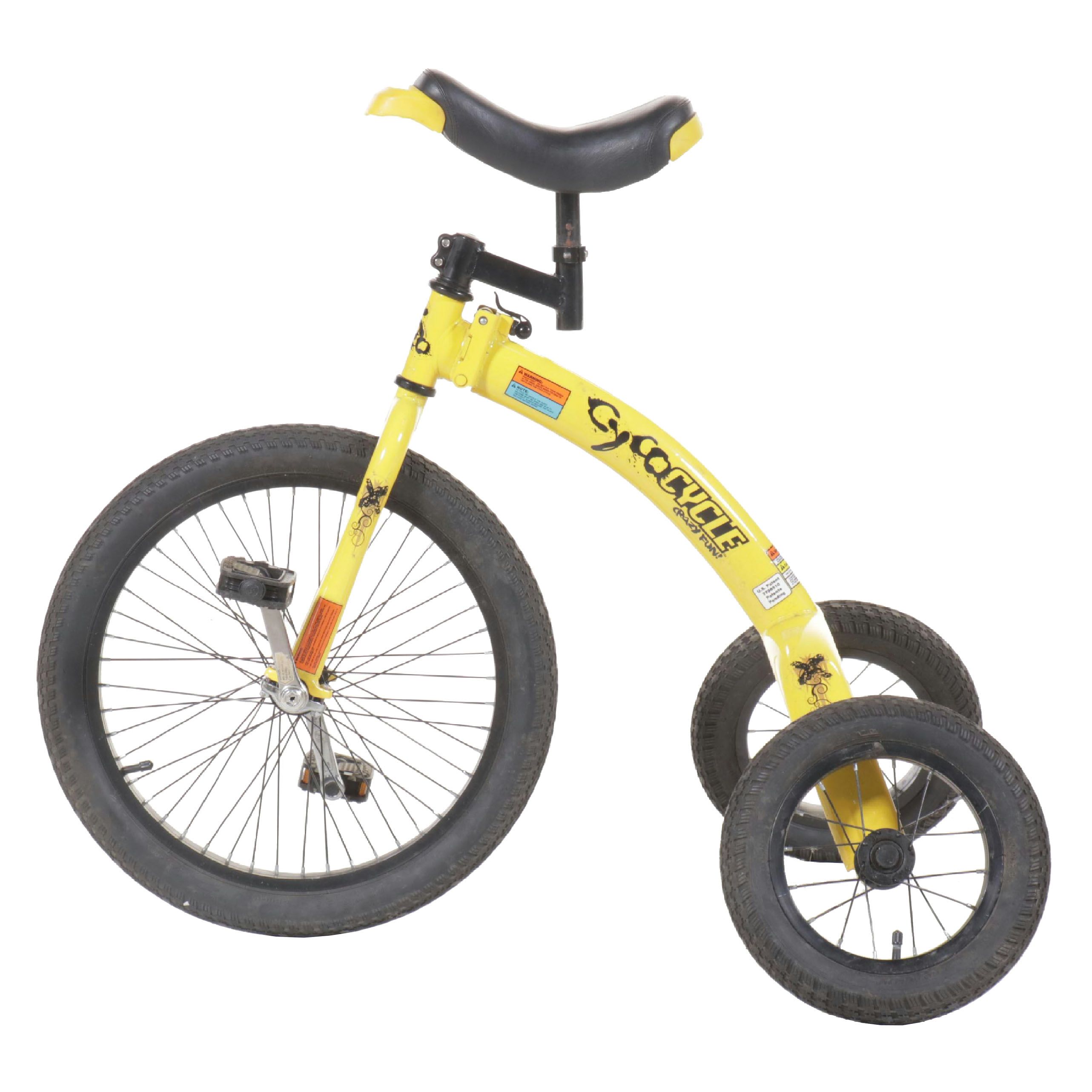 Cyco Cycle Dynocraft Three Wheel Stunt Bicycle