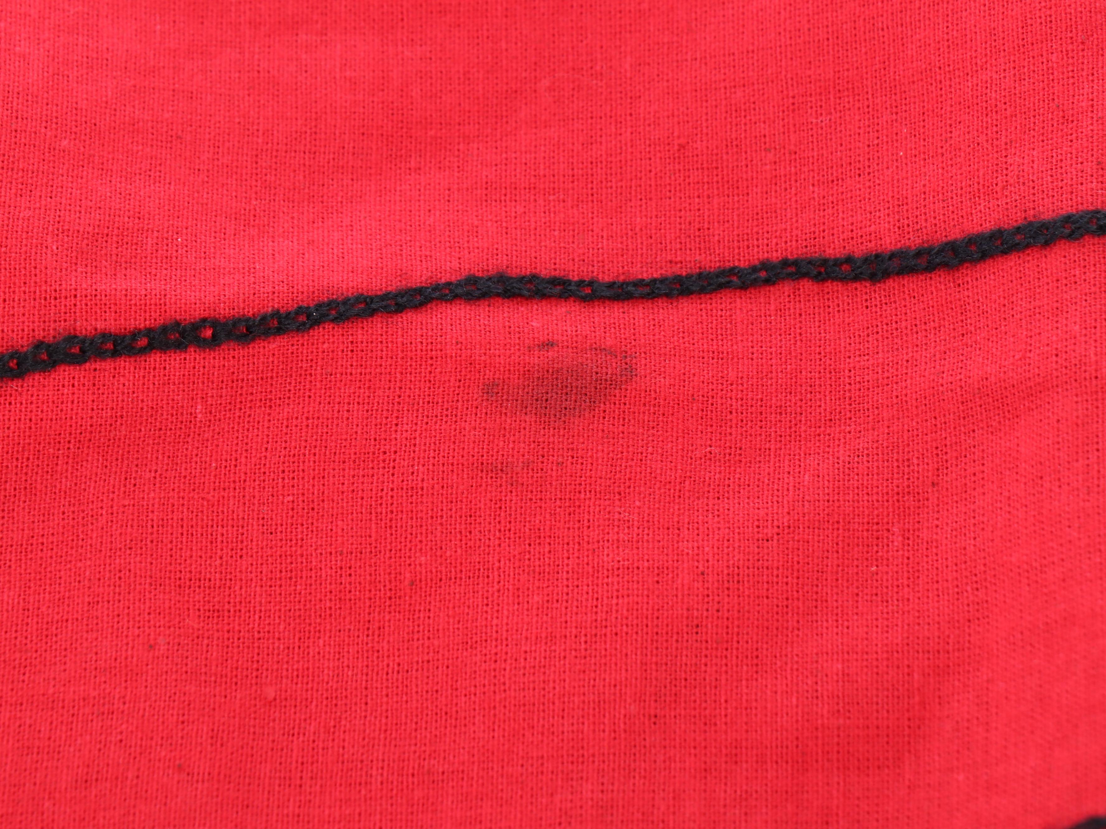 Western Indian Chain-Stitch Embroidered Pillow Covers and More Textiles