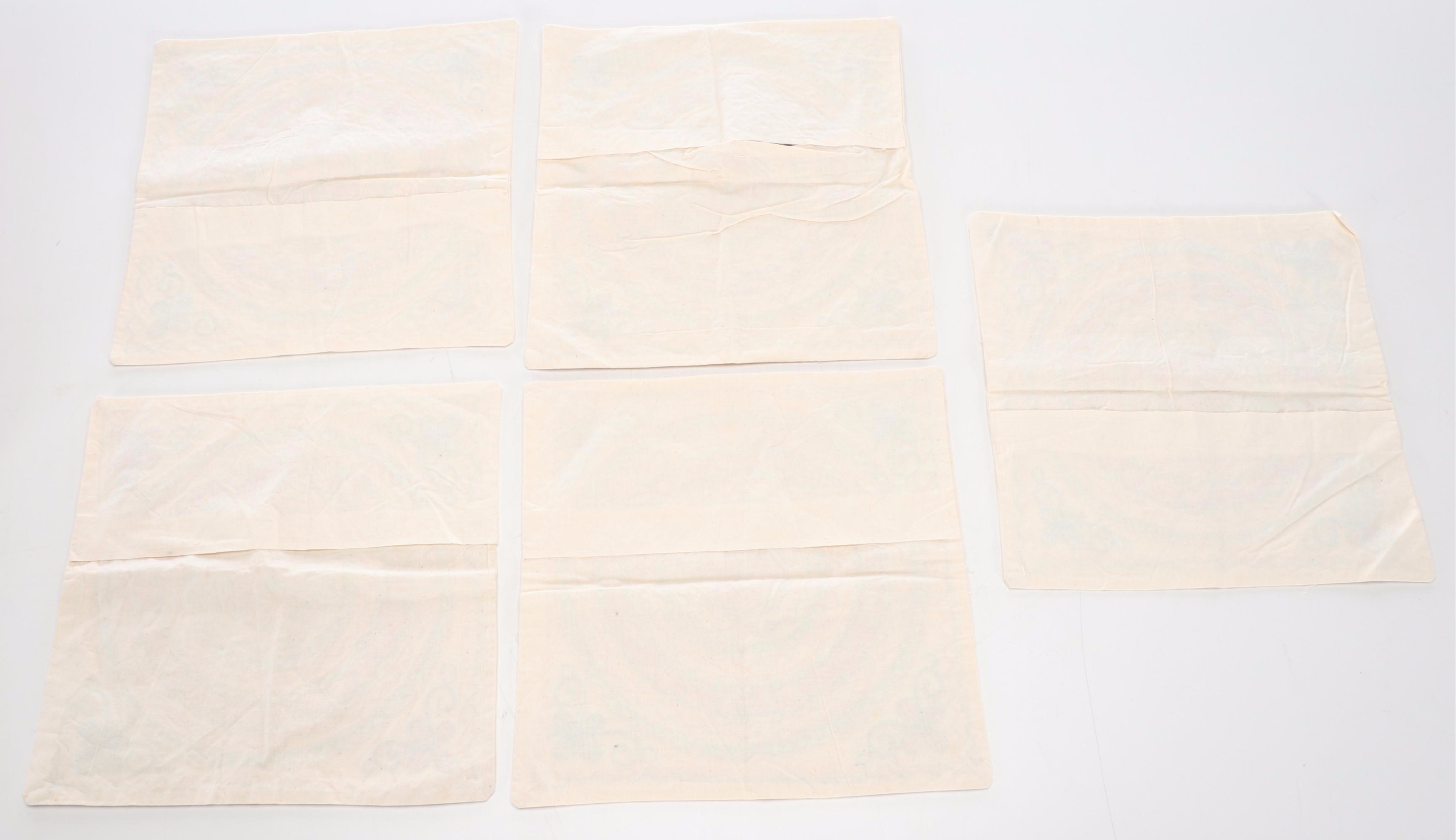 Western Indian Chain-Stitch Embroidered Pillow Covers and More Textiles