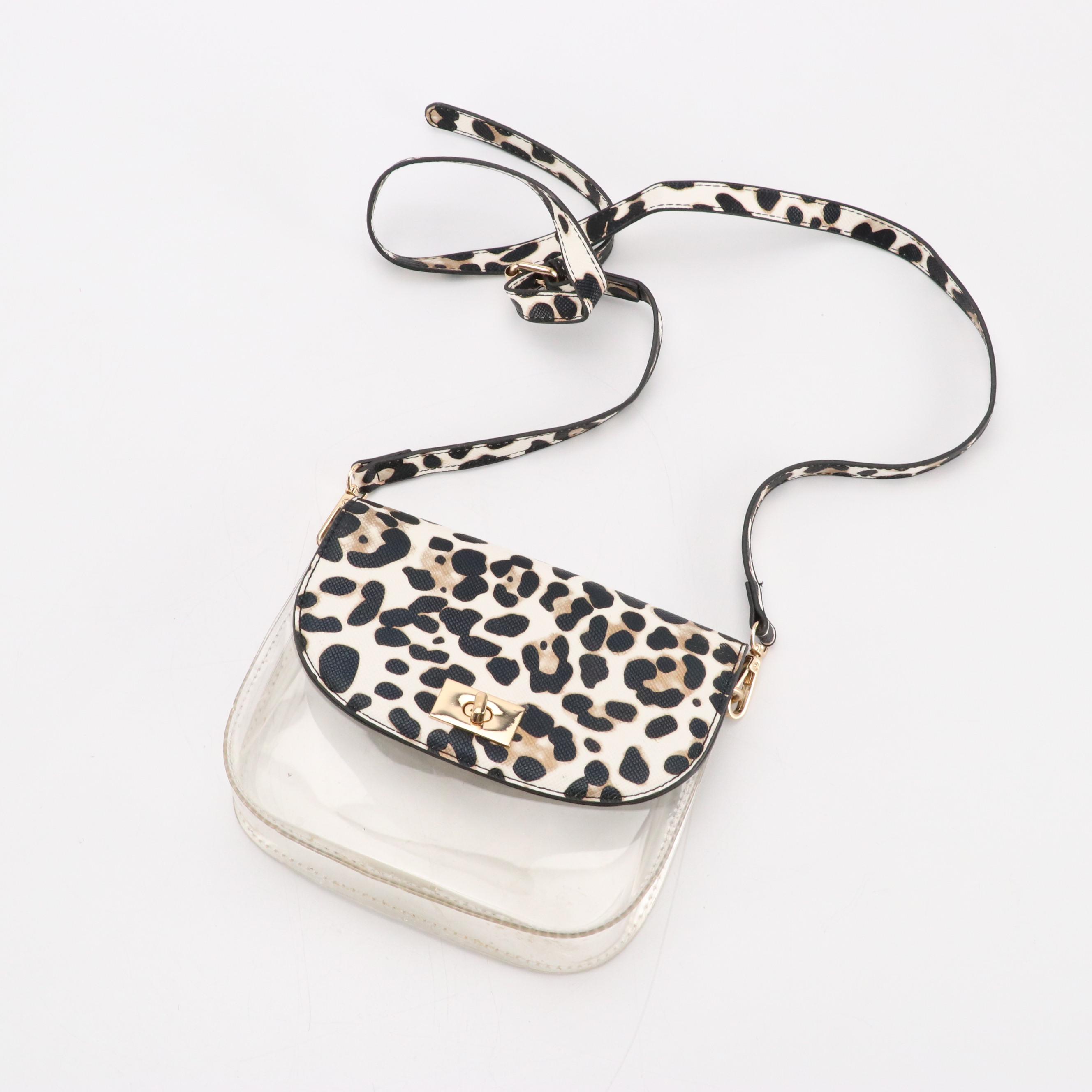 Klutch and Other Clear Vinyl Crossbody Bags