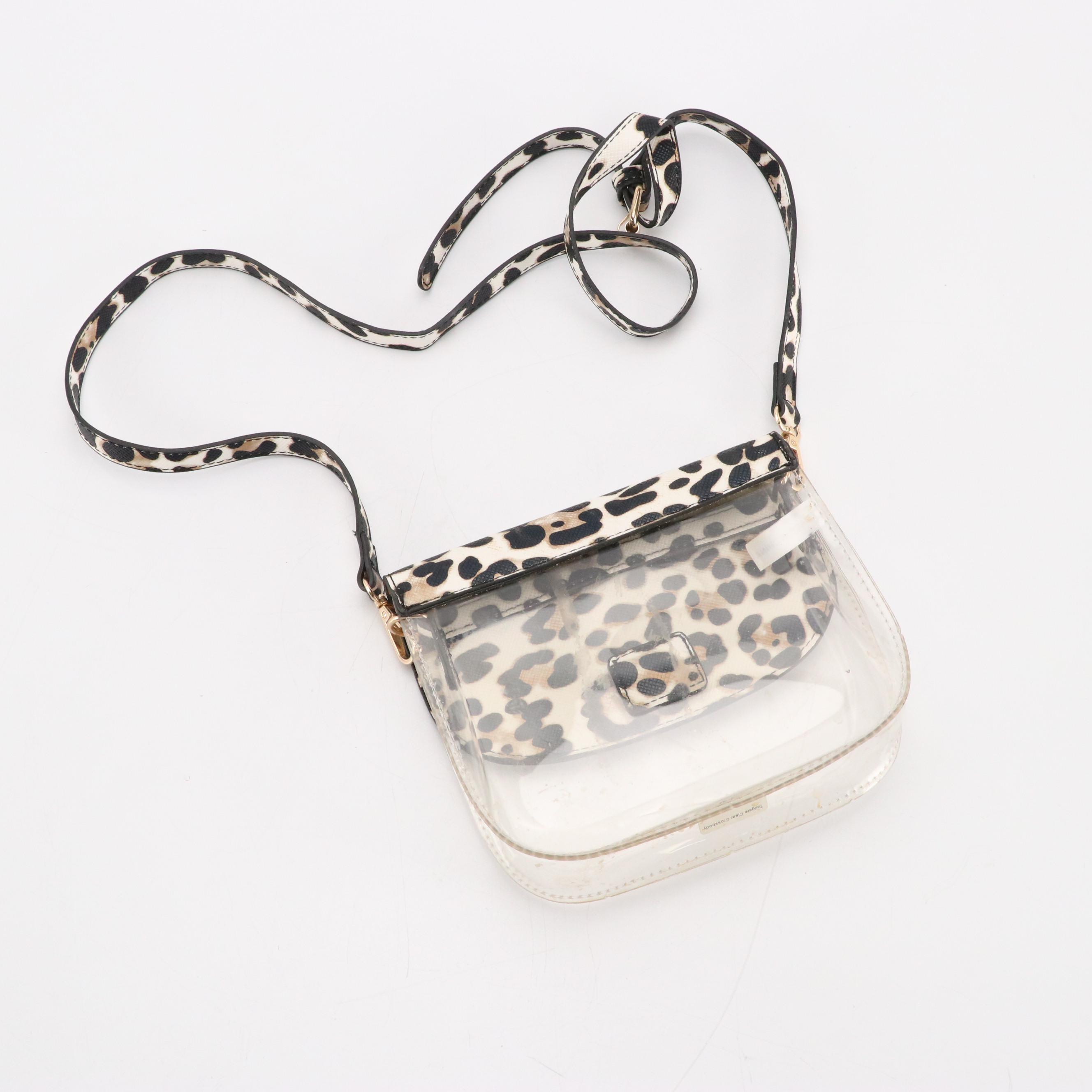 Klutch and Other Clear Vinyl Crossbody Bags