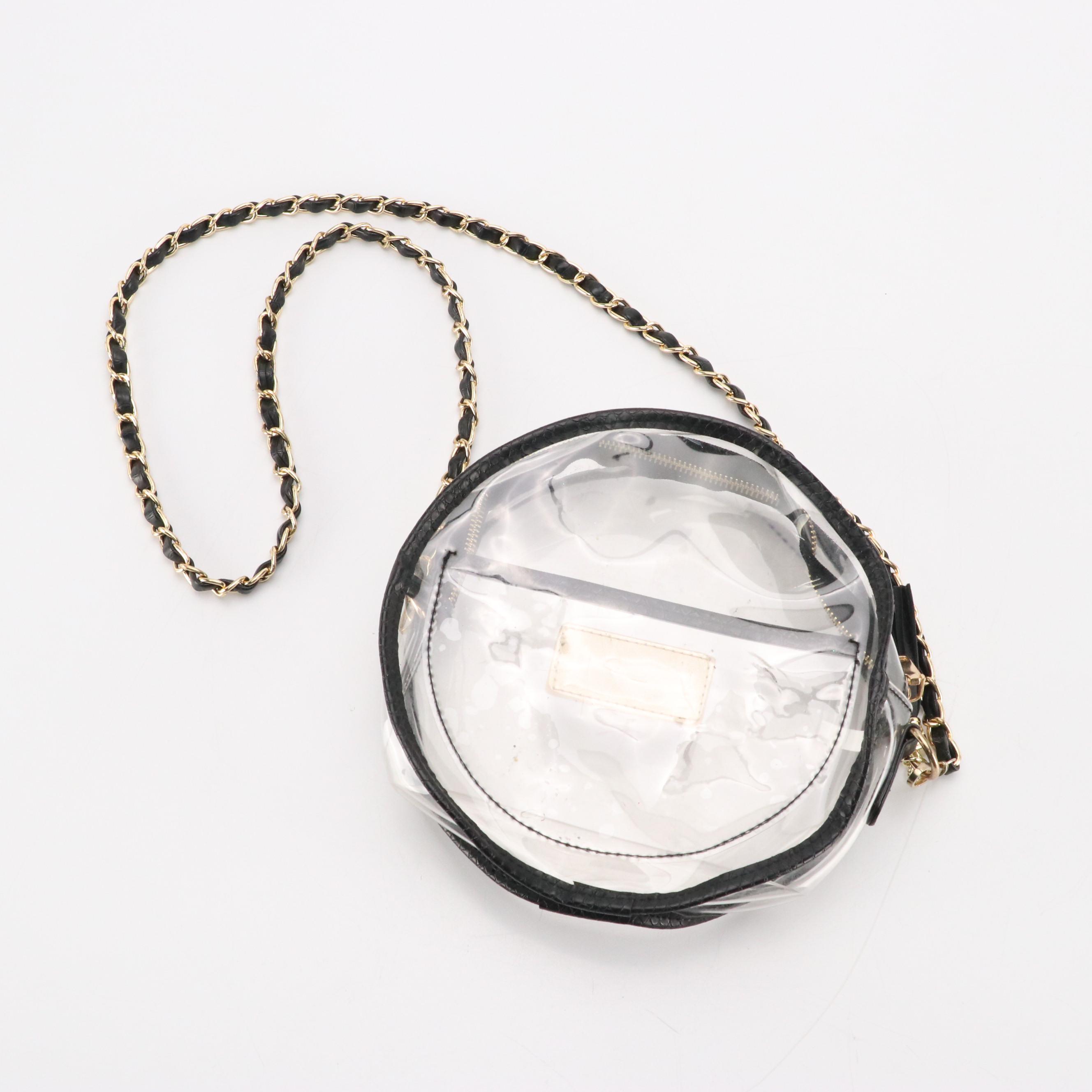 Klutch and Other Clear Vinyl Crossbody Bags