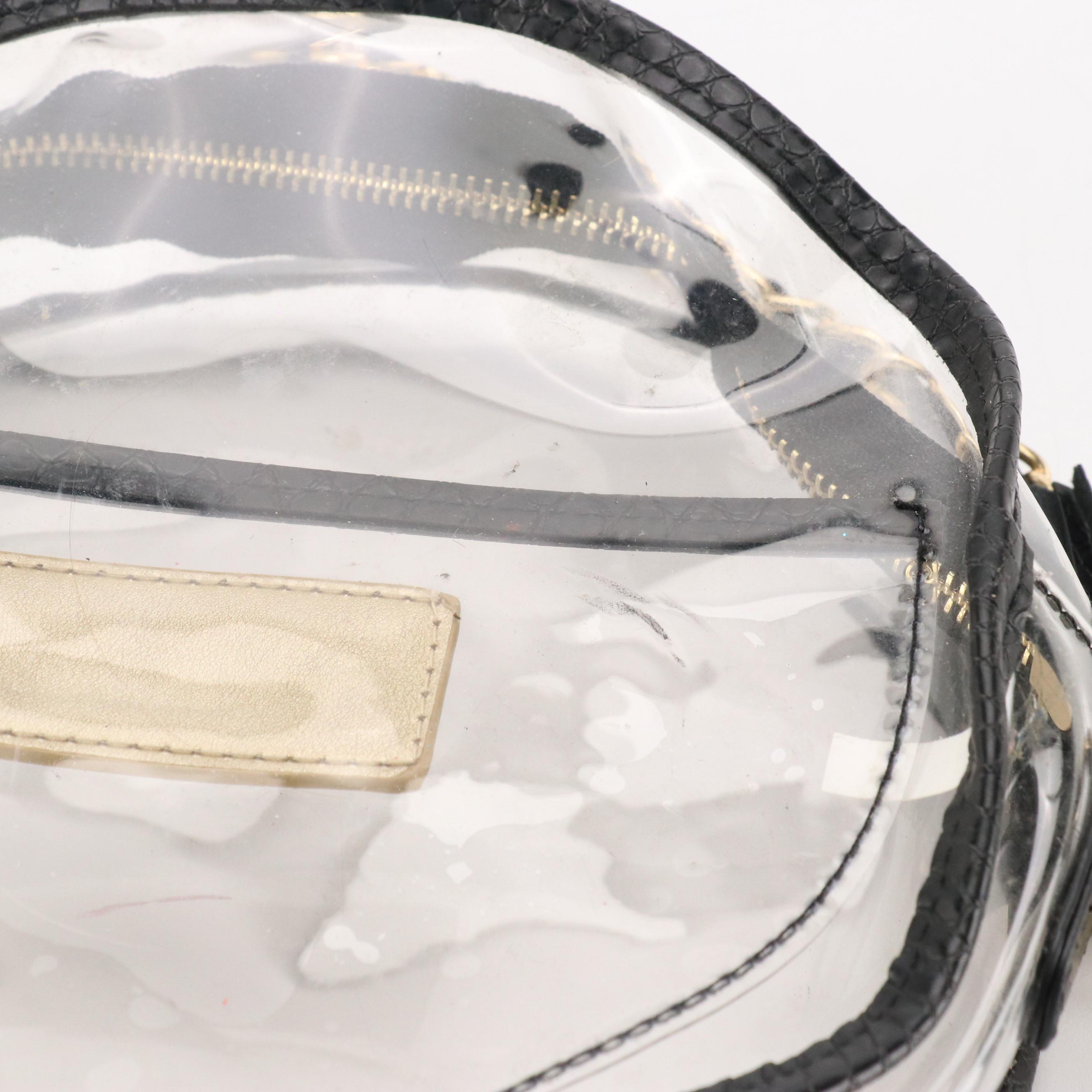 Klutch and Other Clear Vinyl Crossbody Bags