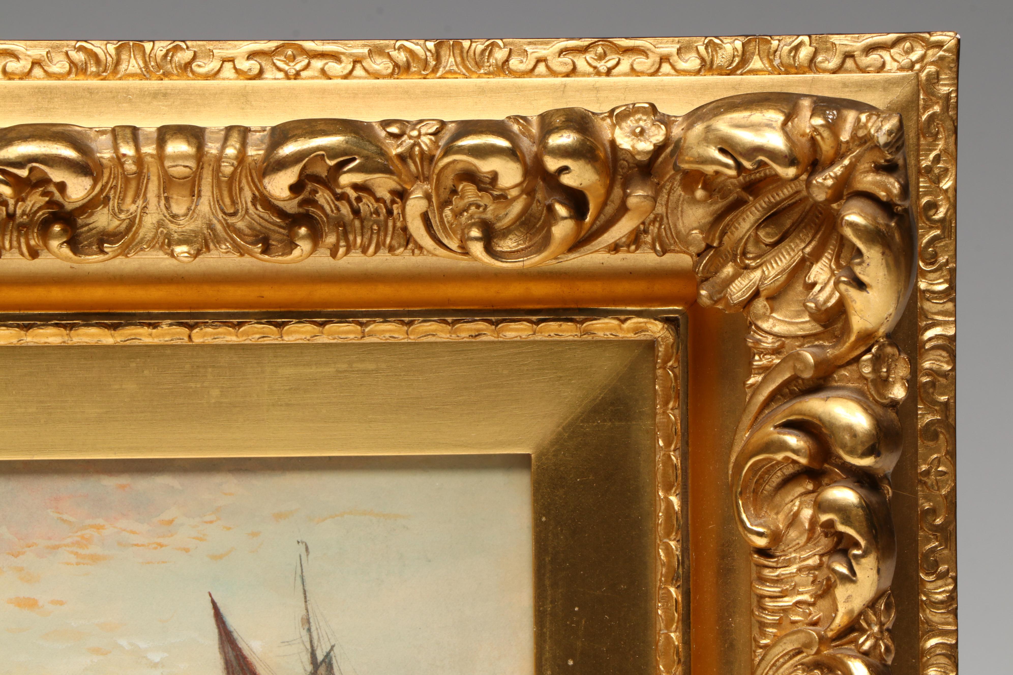 Antique Robert Malcolm Lloyd Watercolor Painting, Late 19th / Early 20th Century