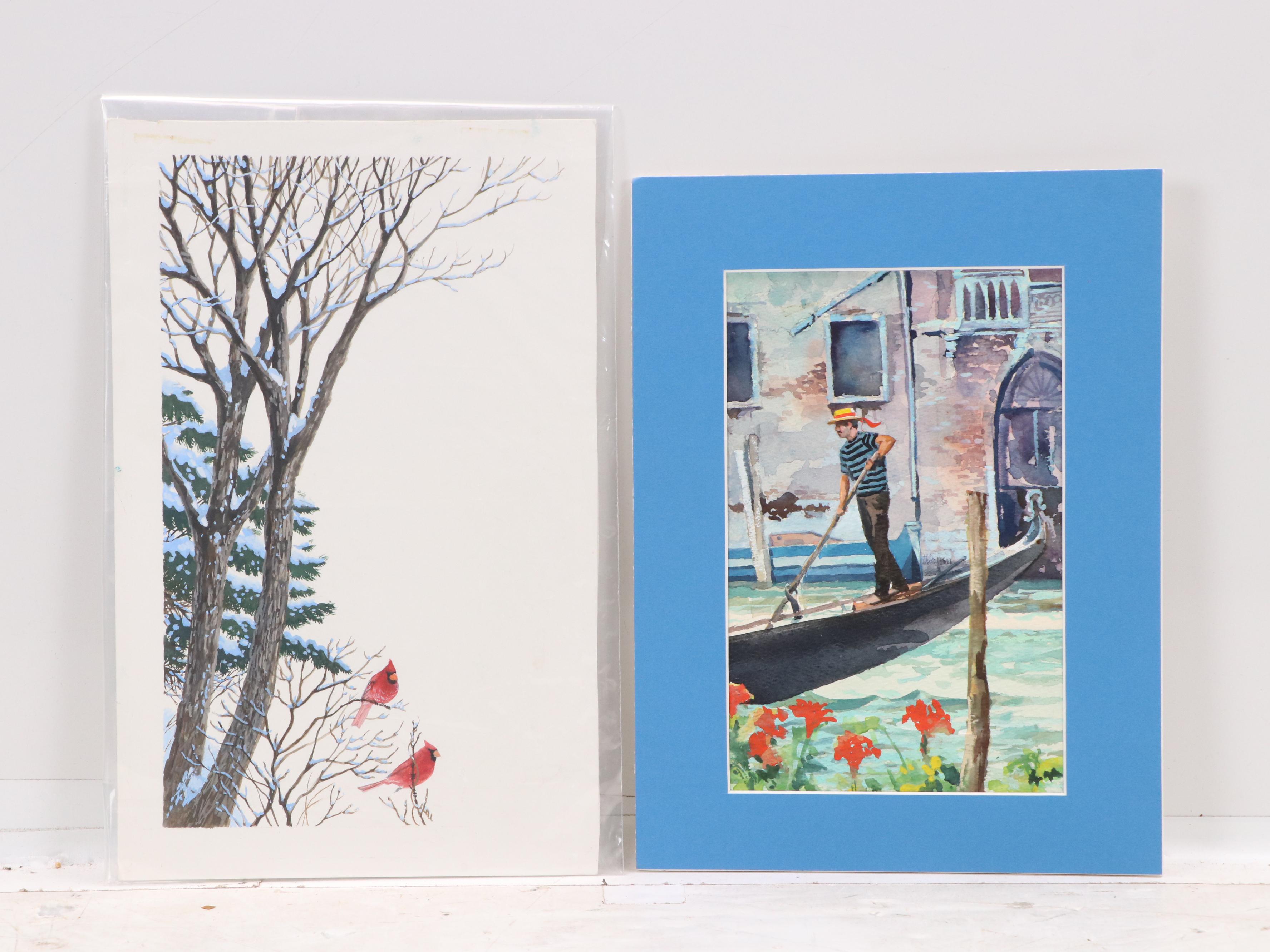 Dave Warren Watercolor Paintings of Landscapes and More