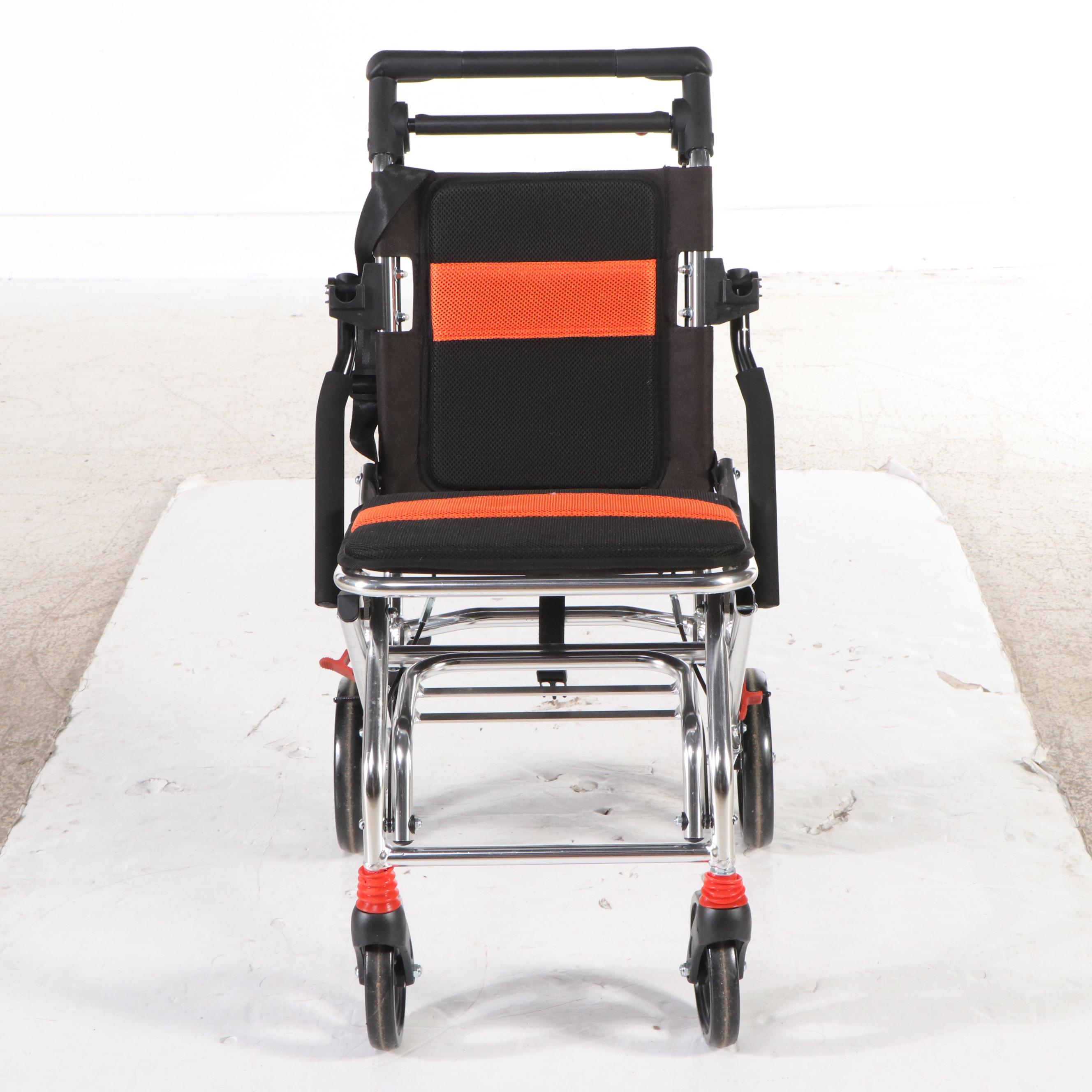 Aluminum Portable Folding Wheelchair