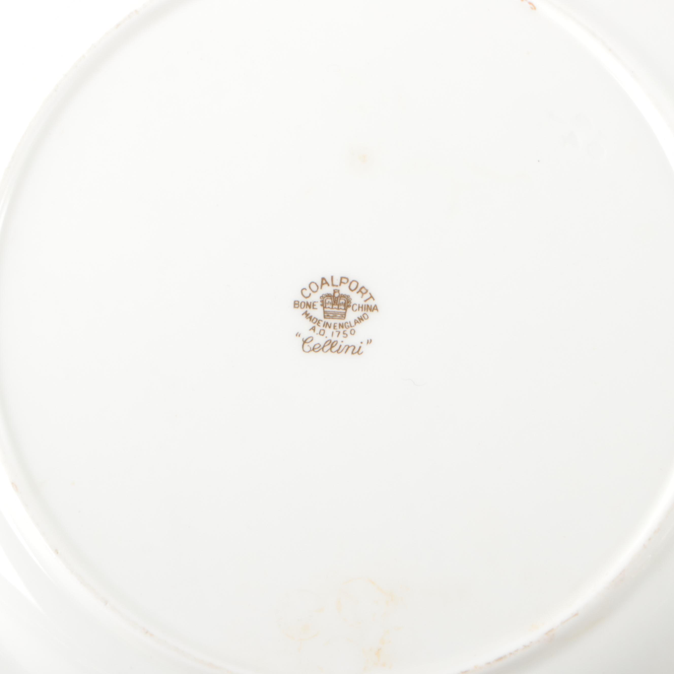 Coalport "Cellini" Bone China Dinnerware