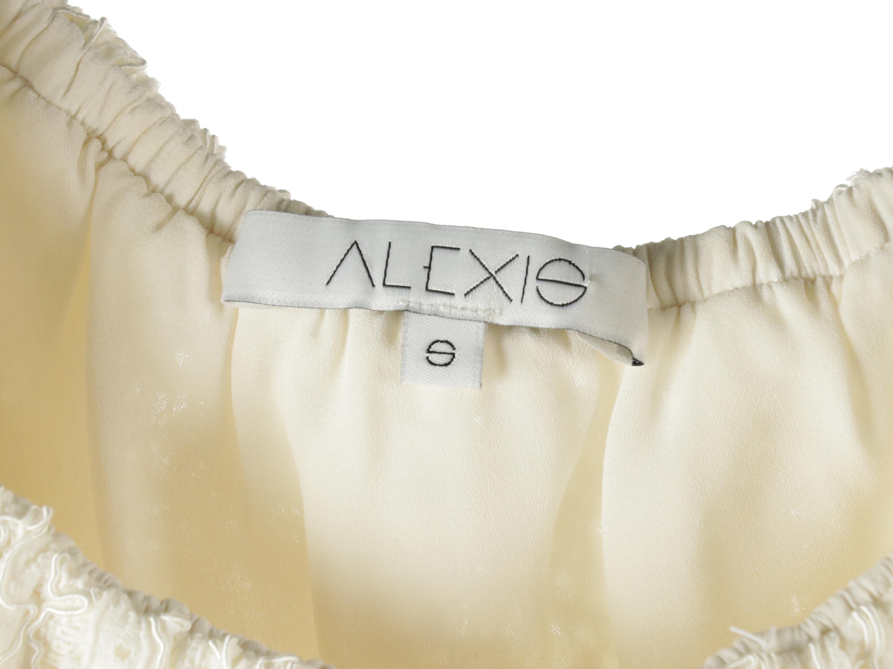 Alice + Olivia and Alexie Lacey Long Sleeve Blouses, Tea&Cup Puff-Sleeve Blouse