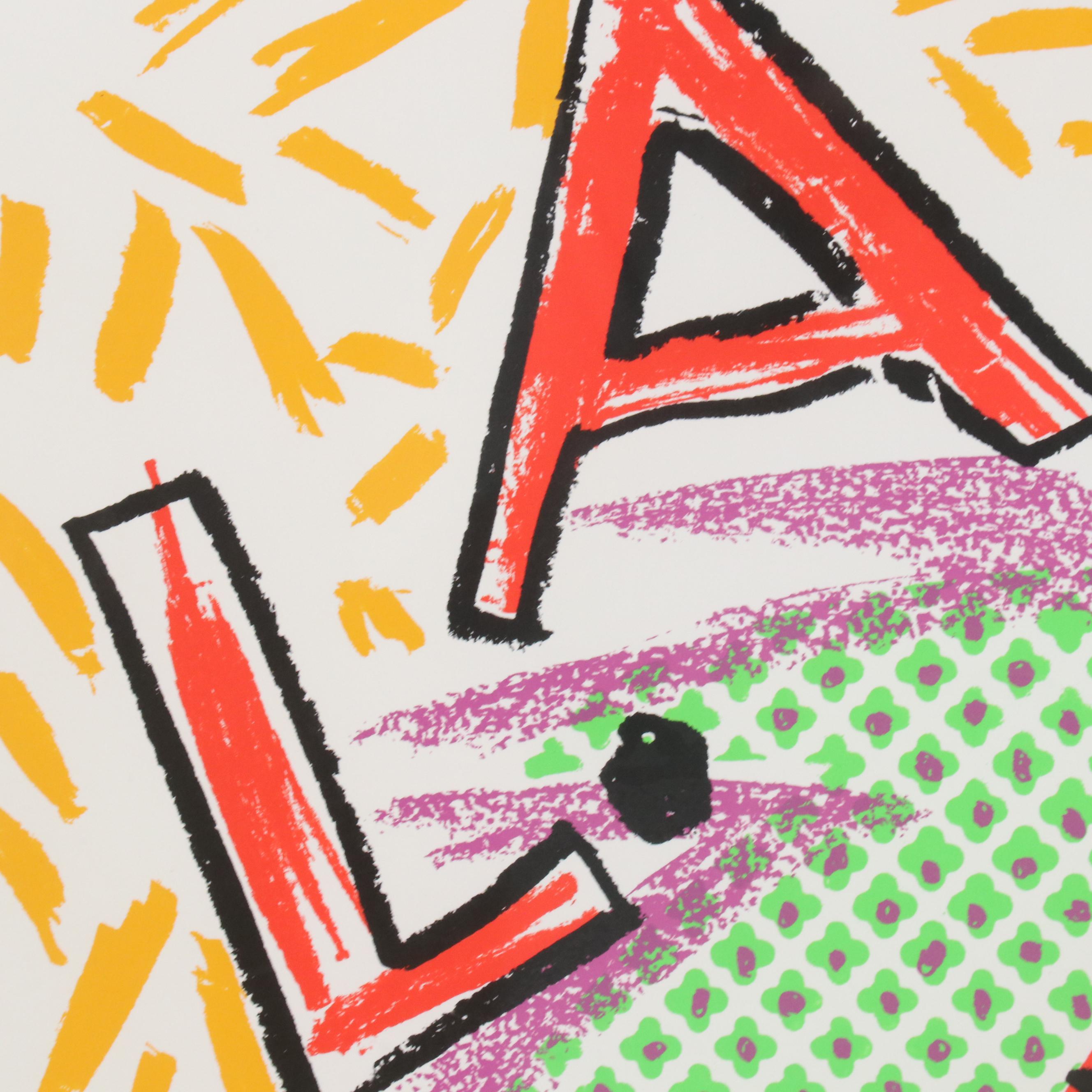 Andre Miripolsky Serigraph on Paper "L.A. Woman," 1986