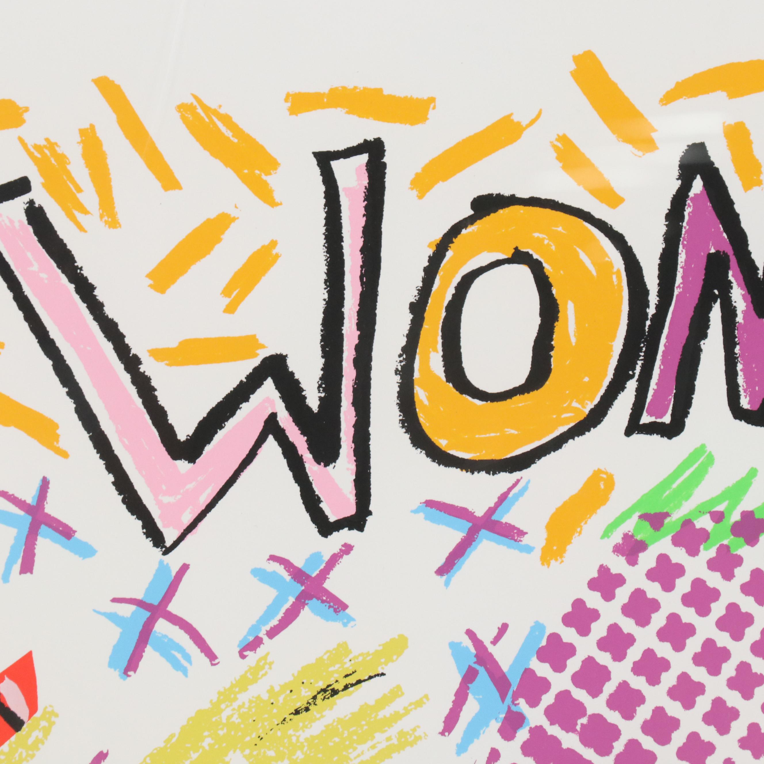 Andre Miripolsky Serigraph on Paper "L.A. Woman," 1986