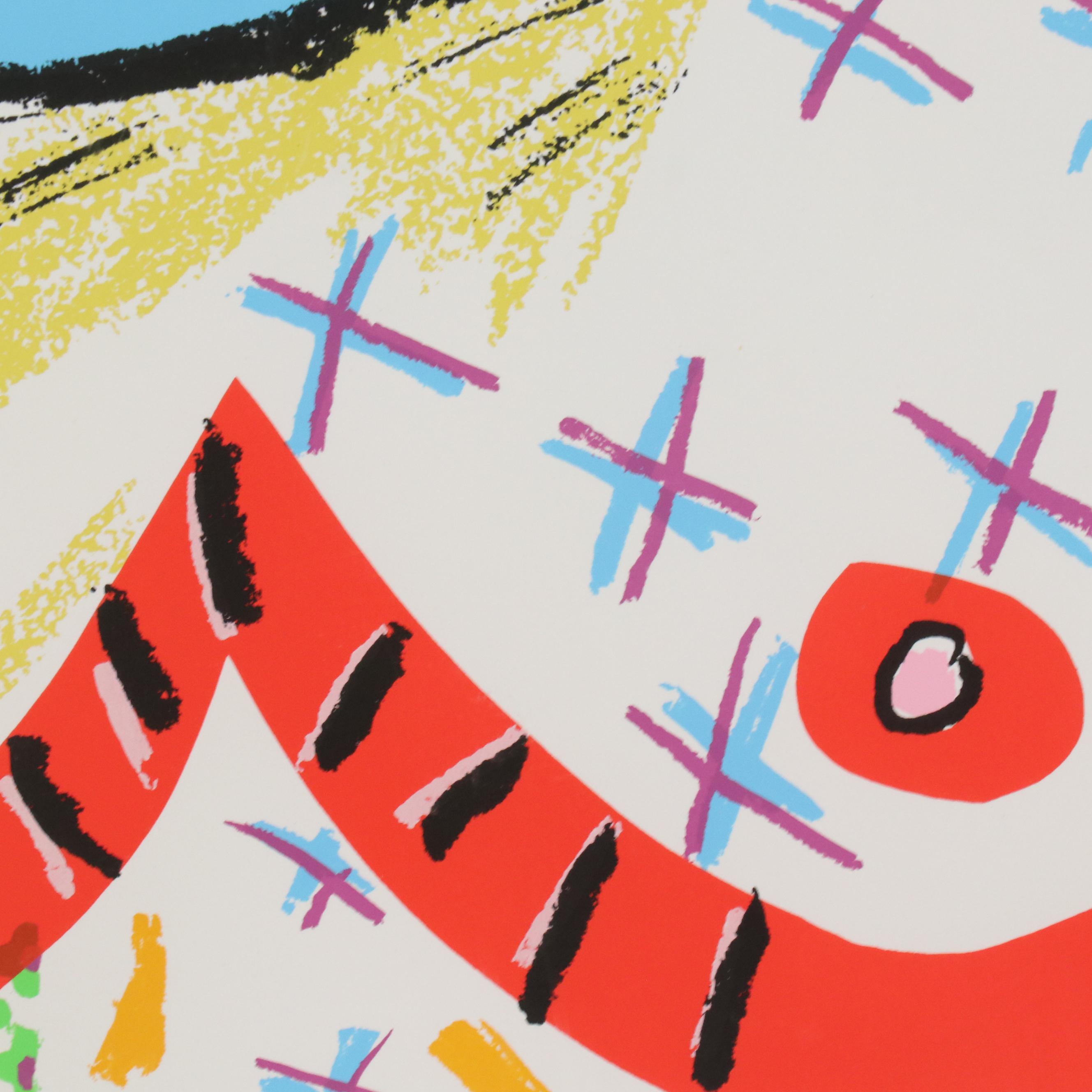 Andre Miripolsky Serigraph on Paper "L.A. Woman," 1986