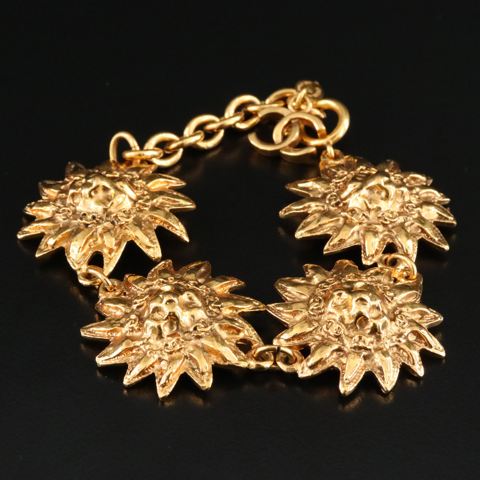 Chanel Lion Head Bracelet