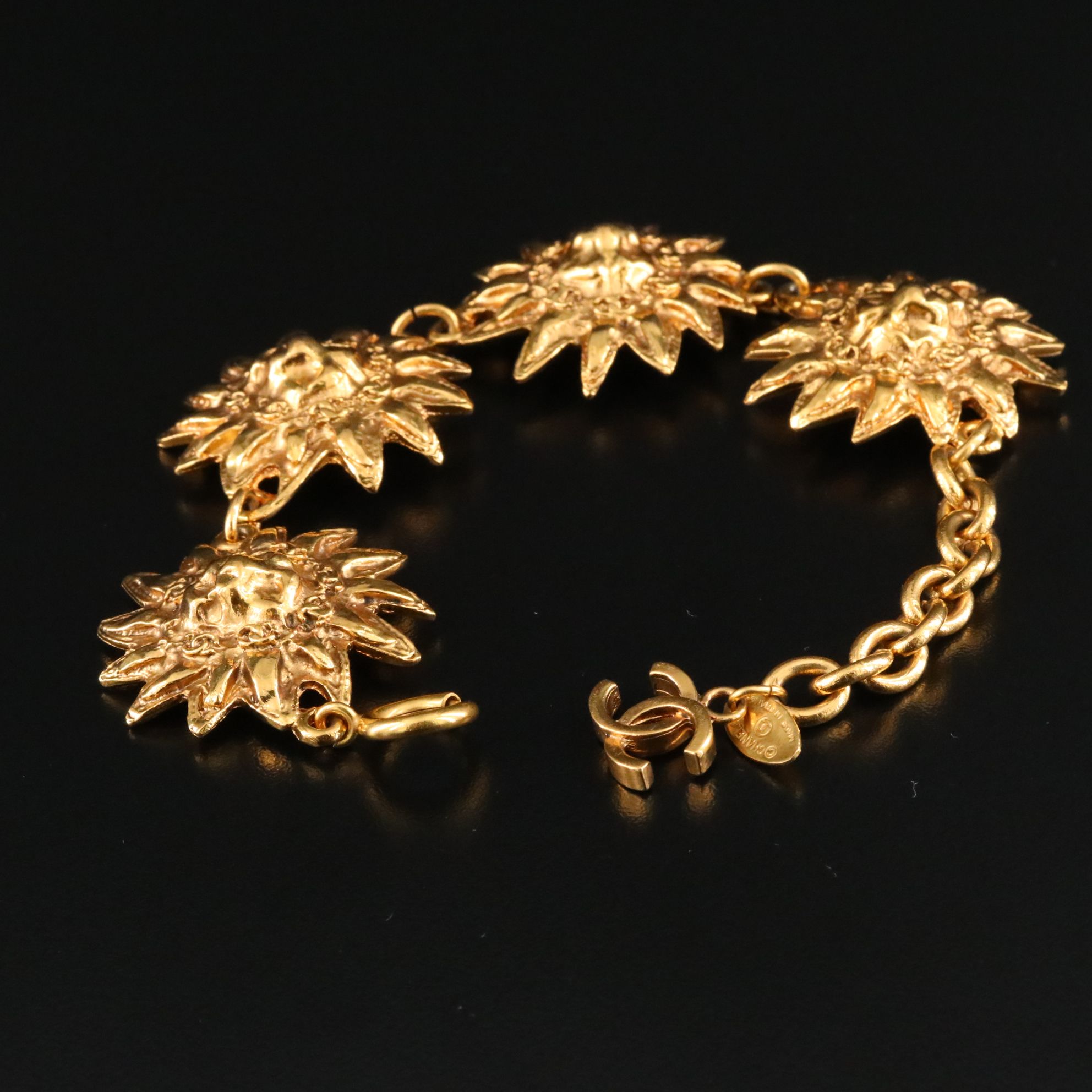 Chanel Lion Head Bracelet