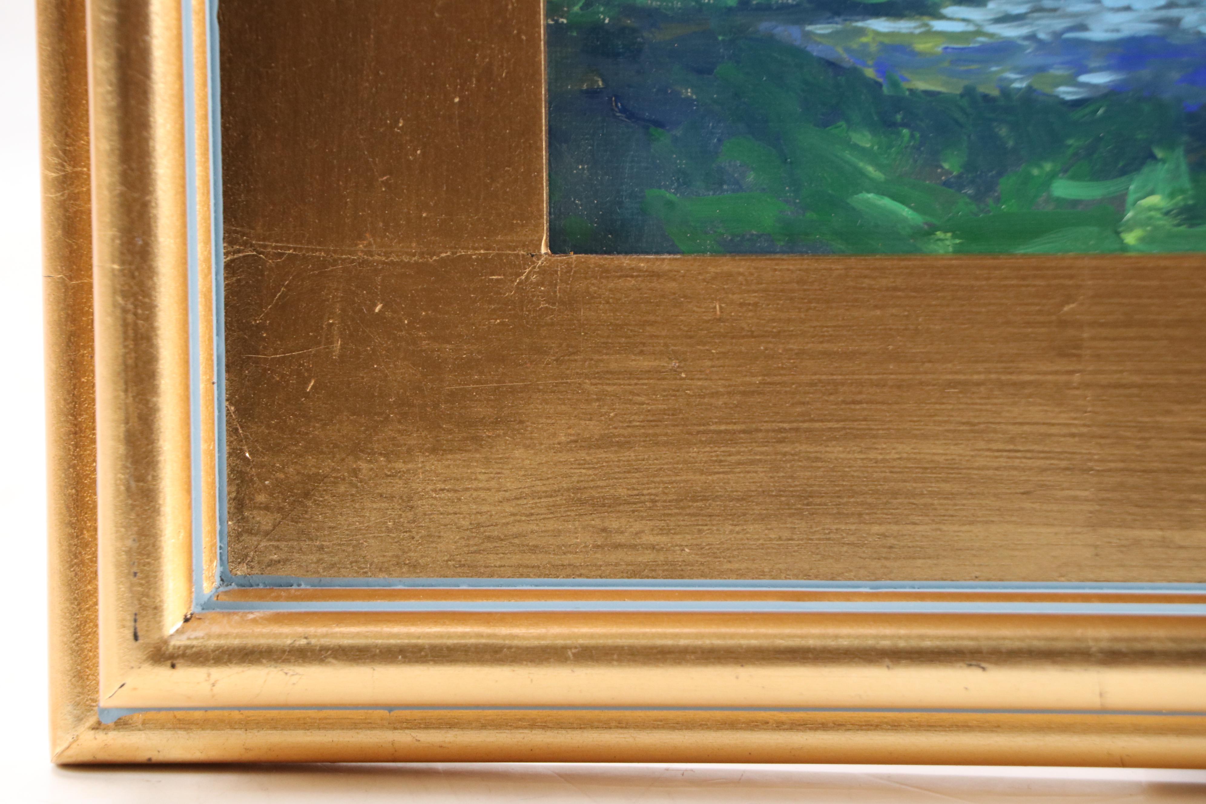 Taylor J. Lynde River Landscape Oil Painting, 21st Century