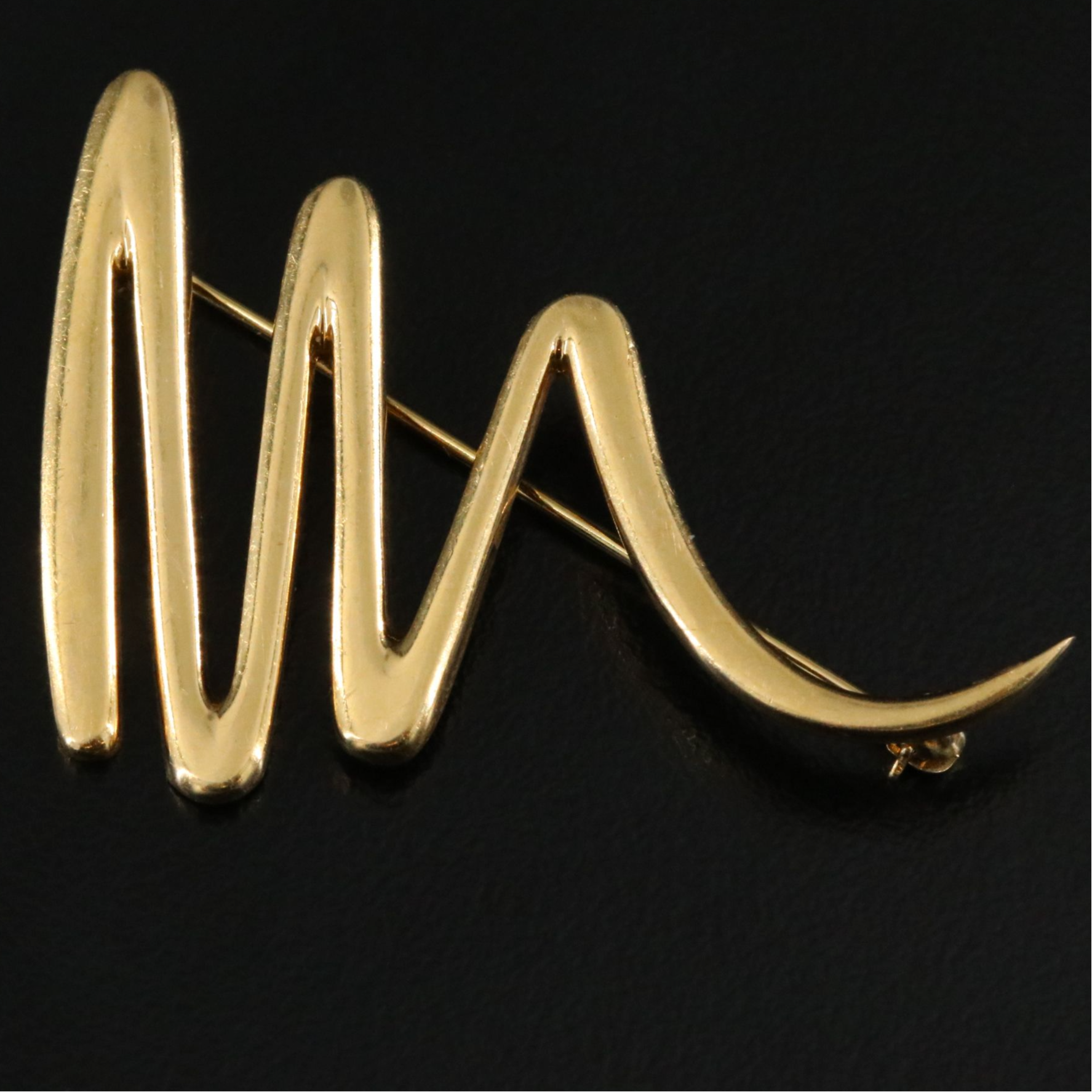Paloma Picasso for Tiffany & Co. 18K Scribble Brooch
