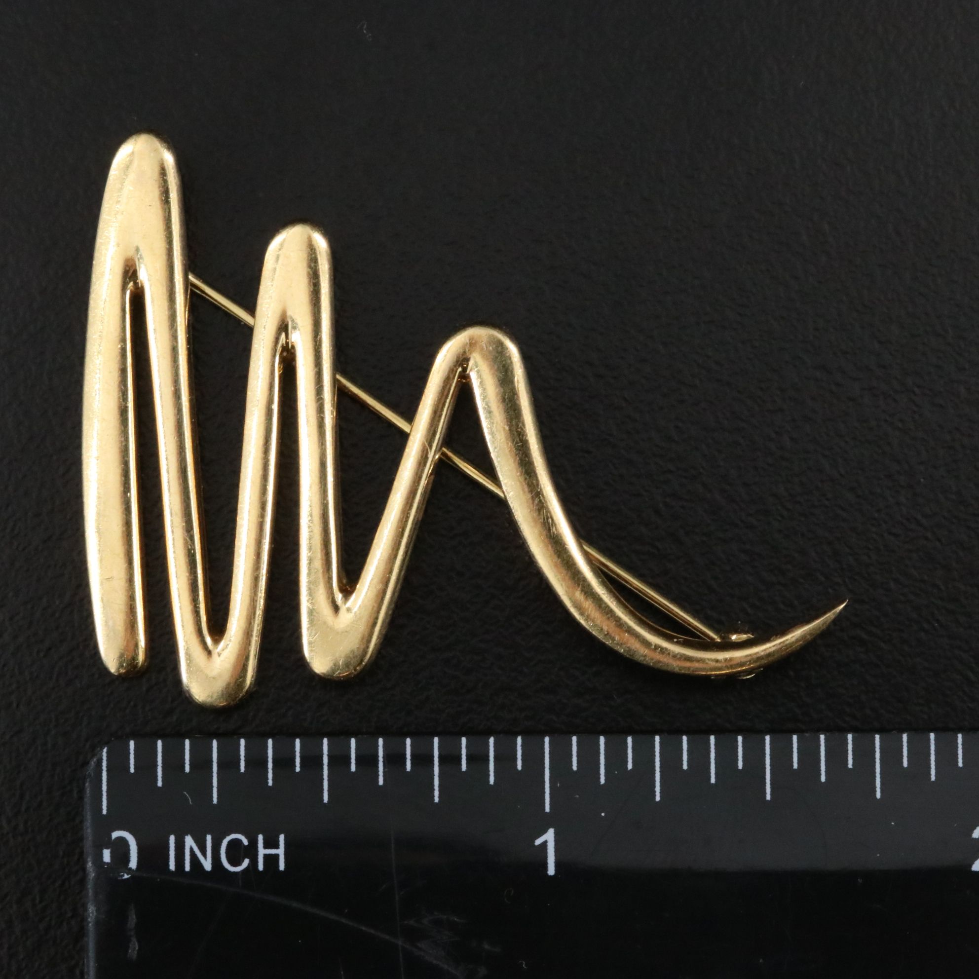 Paloma Picasso for Tiffany & Co. 18K Scribble Brooch