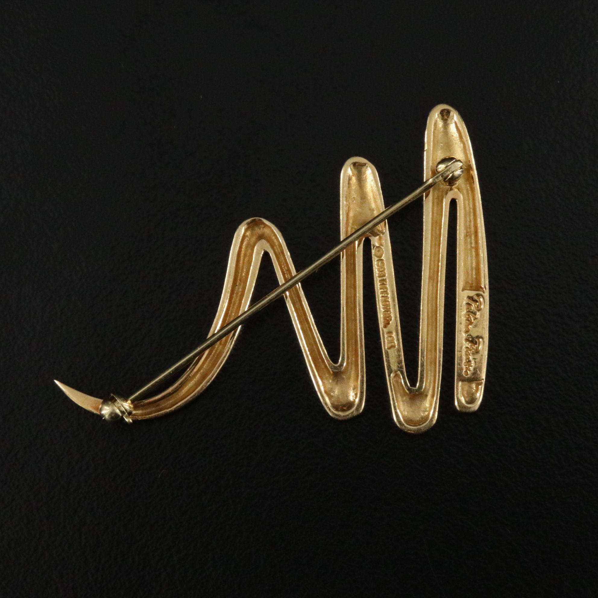 Paloma Picasso for Tiffany & Co. 18K Scribble Brooch