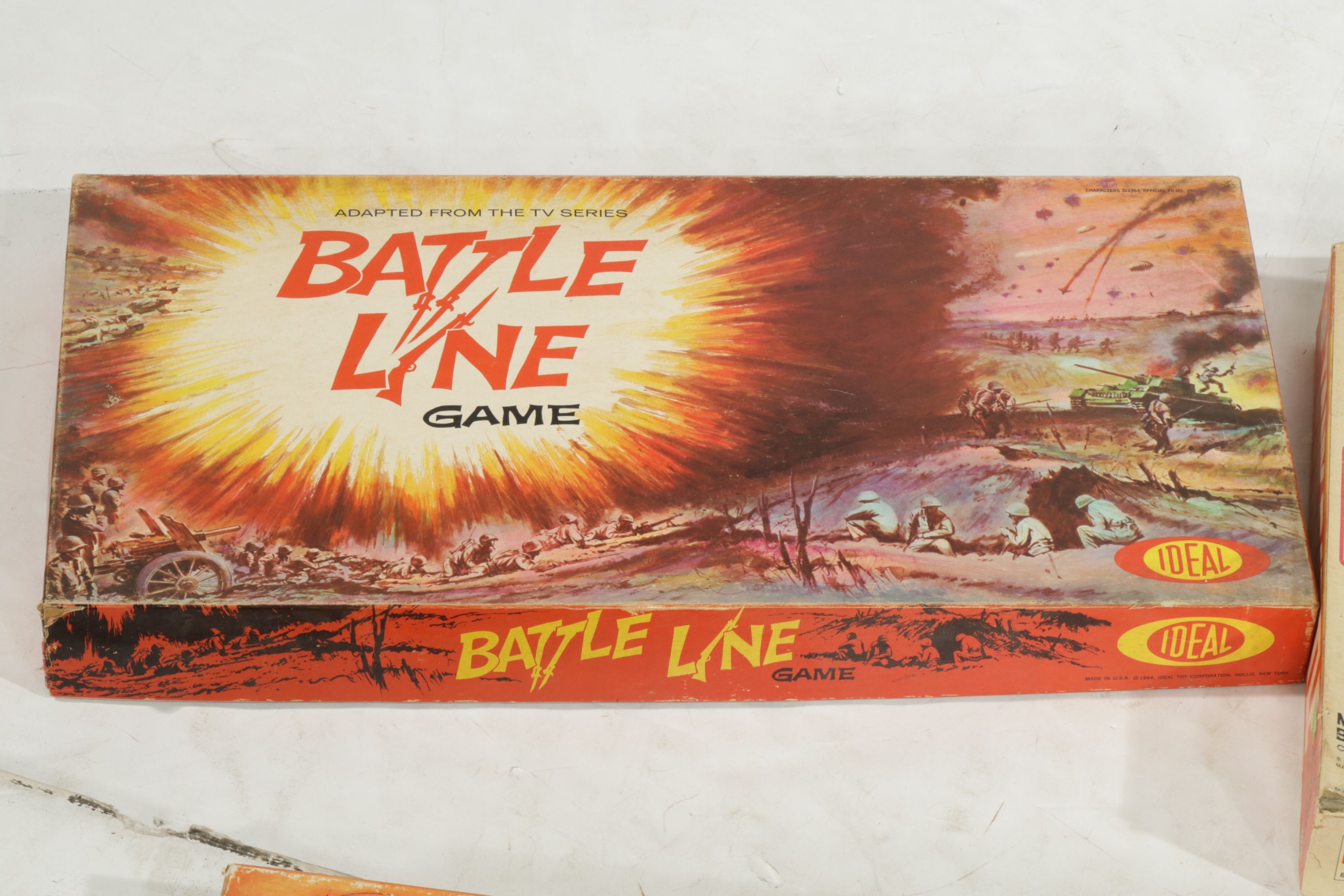 Milton Bradley "Tank Battle", Ideal "Battle Line" and More Board Games