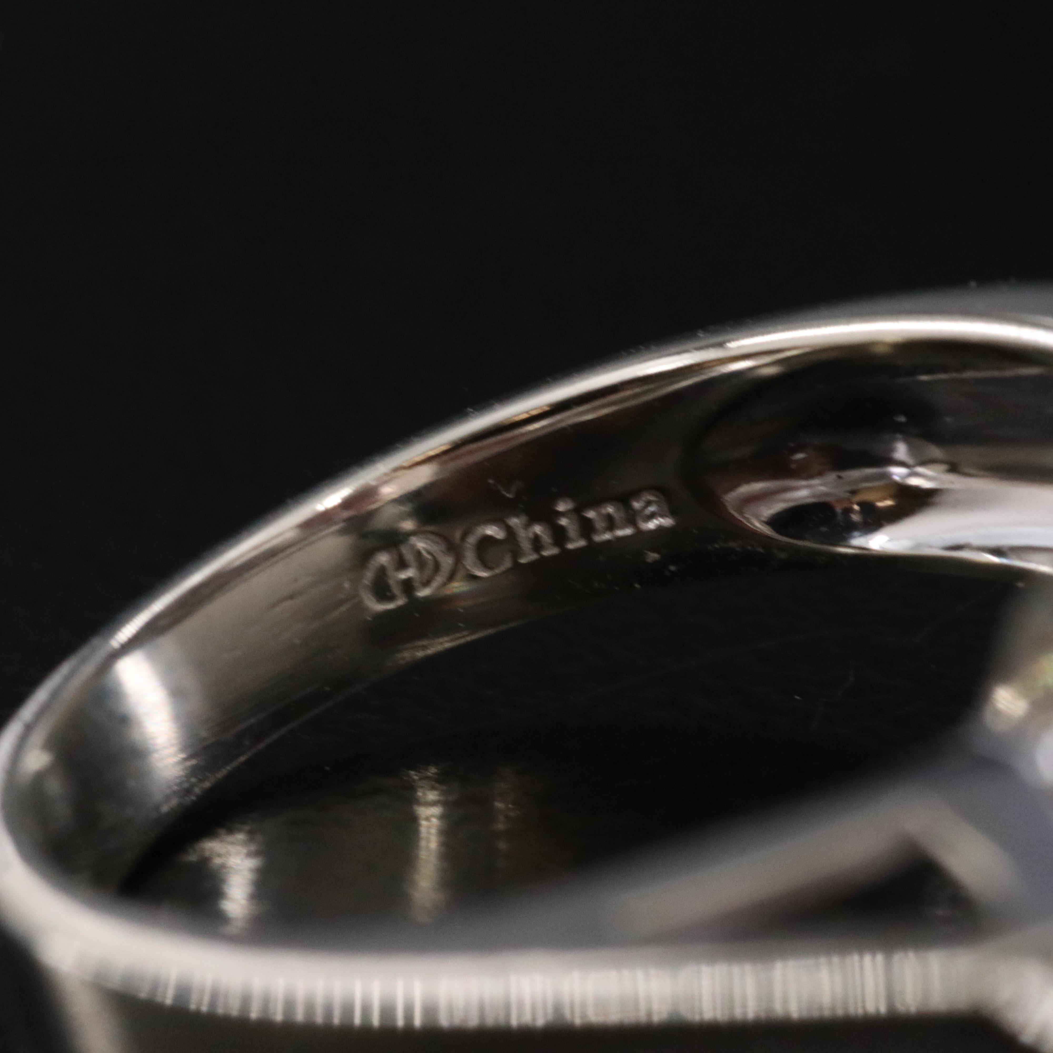 10K Amethyst and Diamond Ring